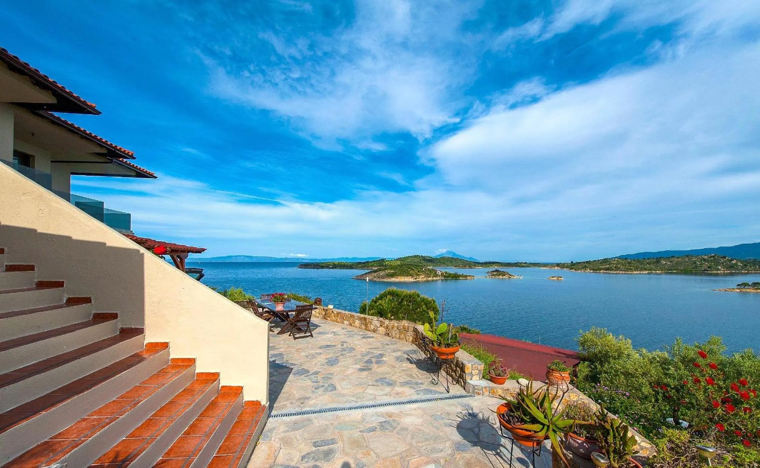 Bird's eye view in Thalassokipos