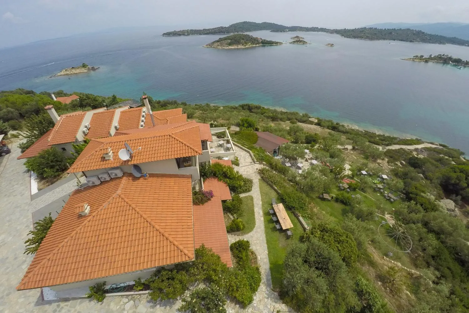 Bird's eye view in Thalassokipos