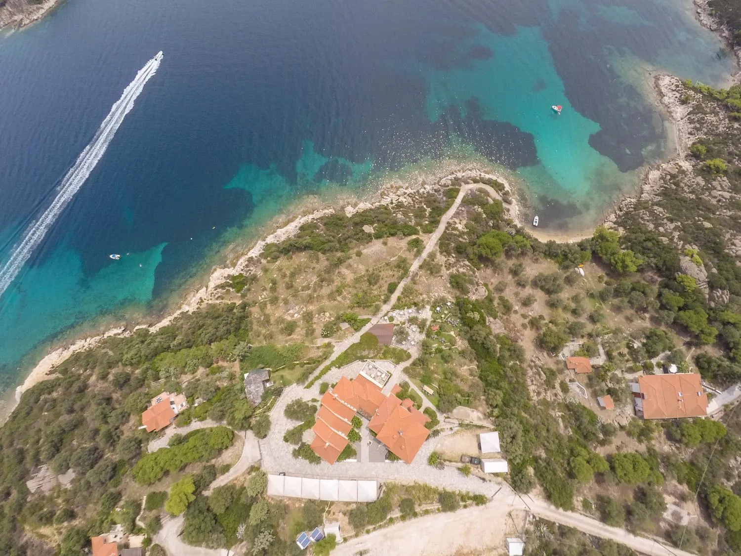 Natural landscape in Thalassokipos