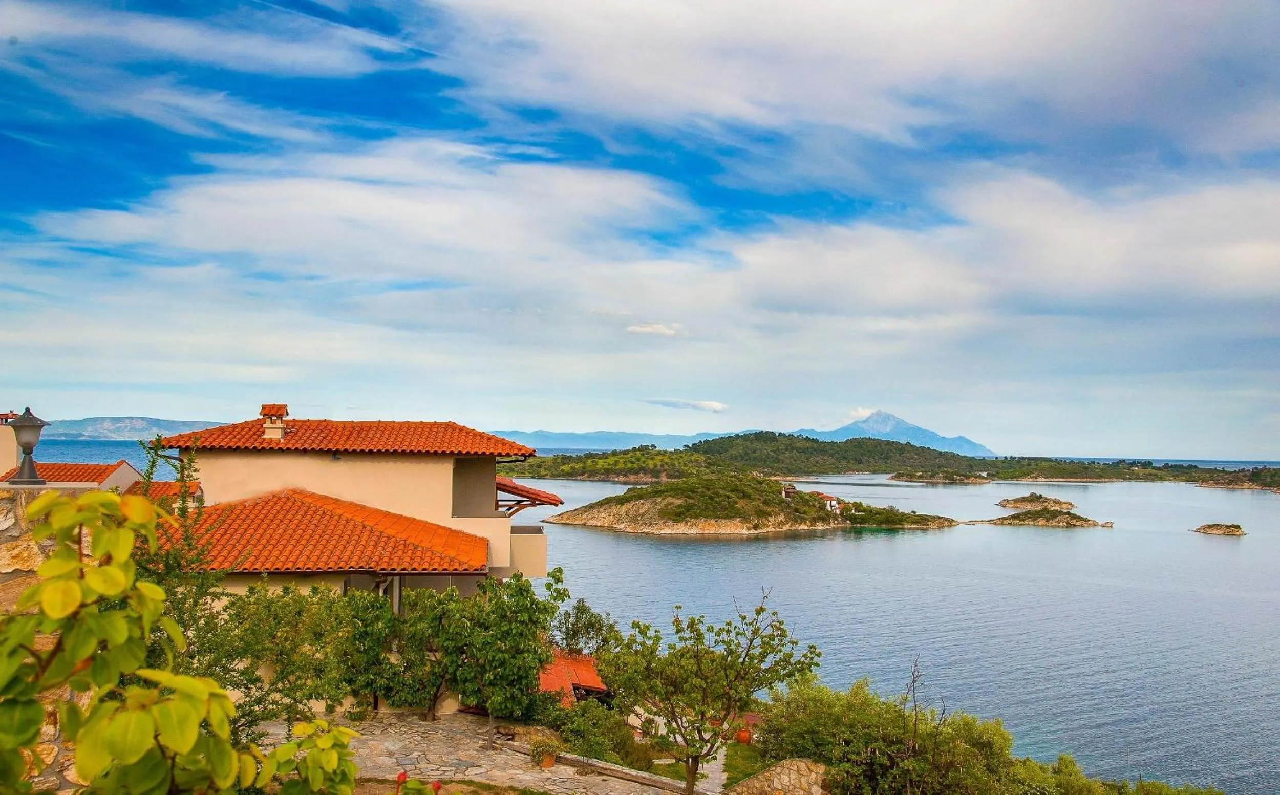 Bird's eye view in Thalassokipos