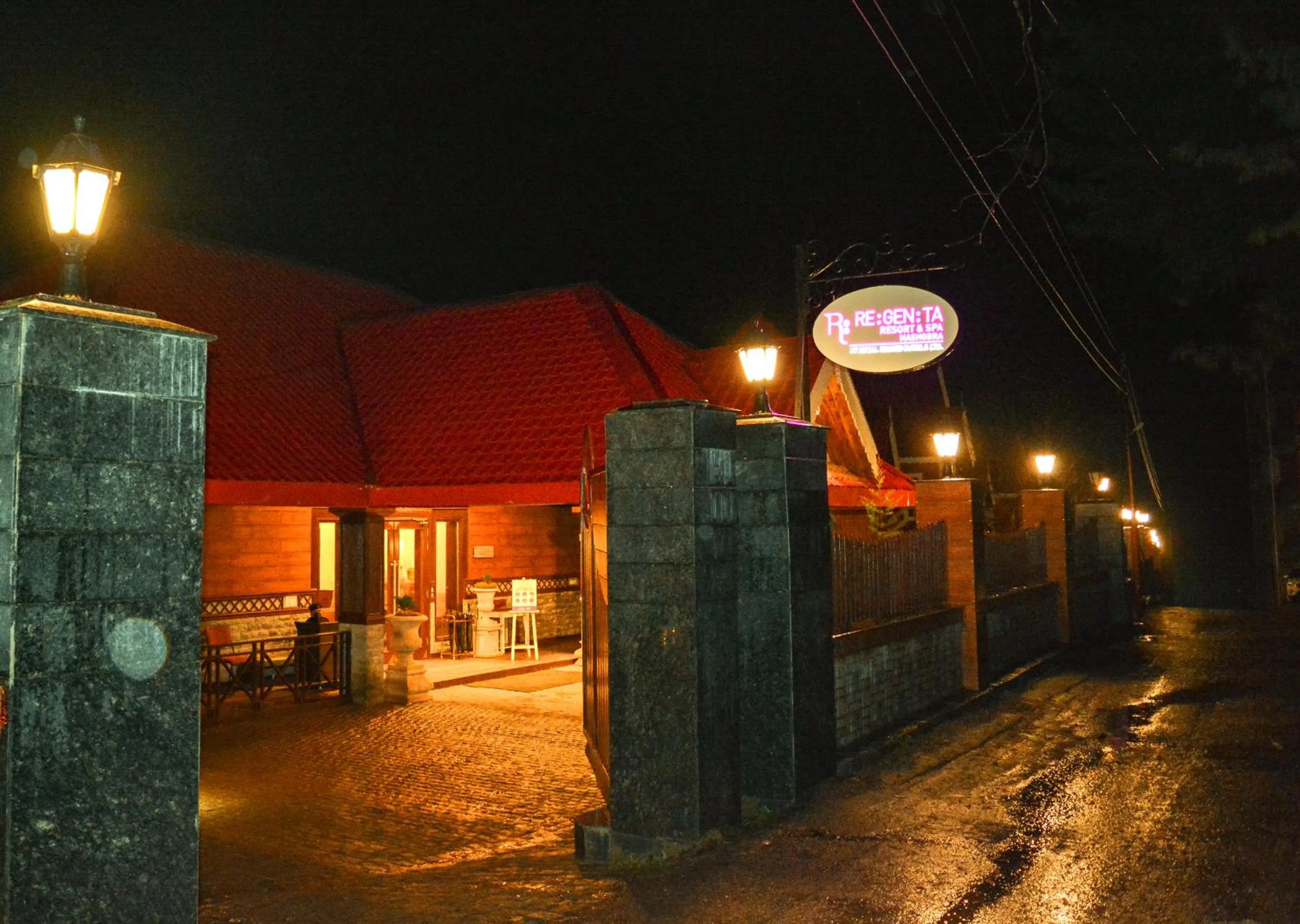 Parking in Regenta Resort & Spa Mashobra