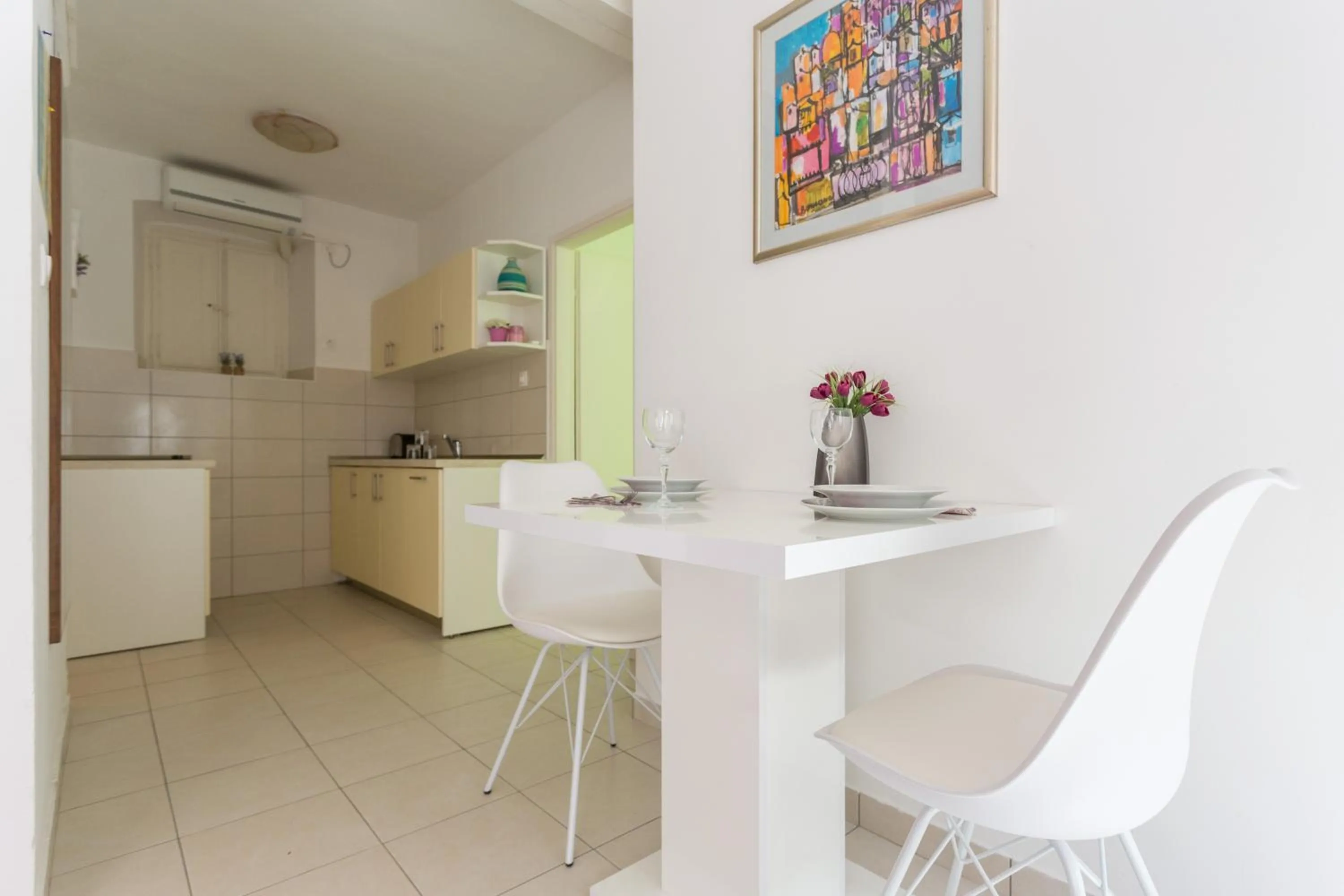 Kitchen or kitchenette in Apartments Mara