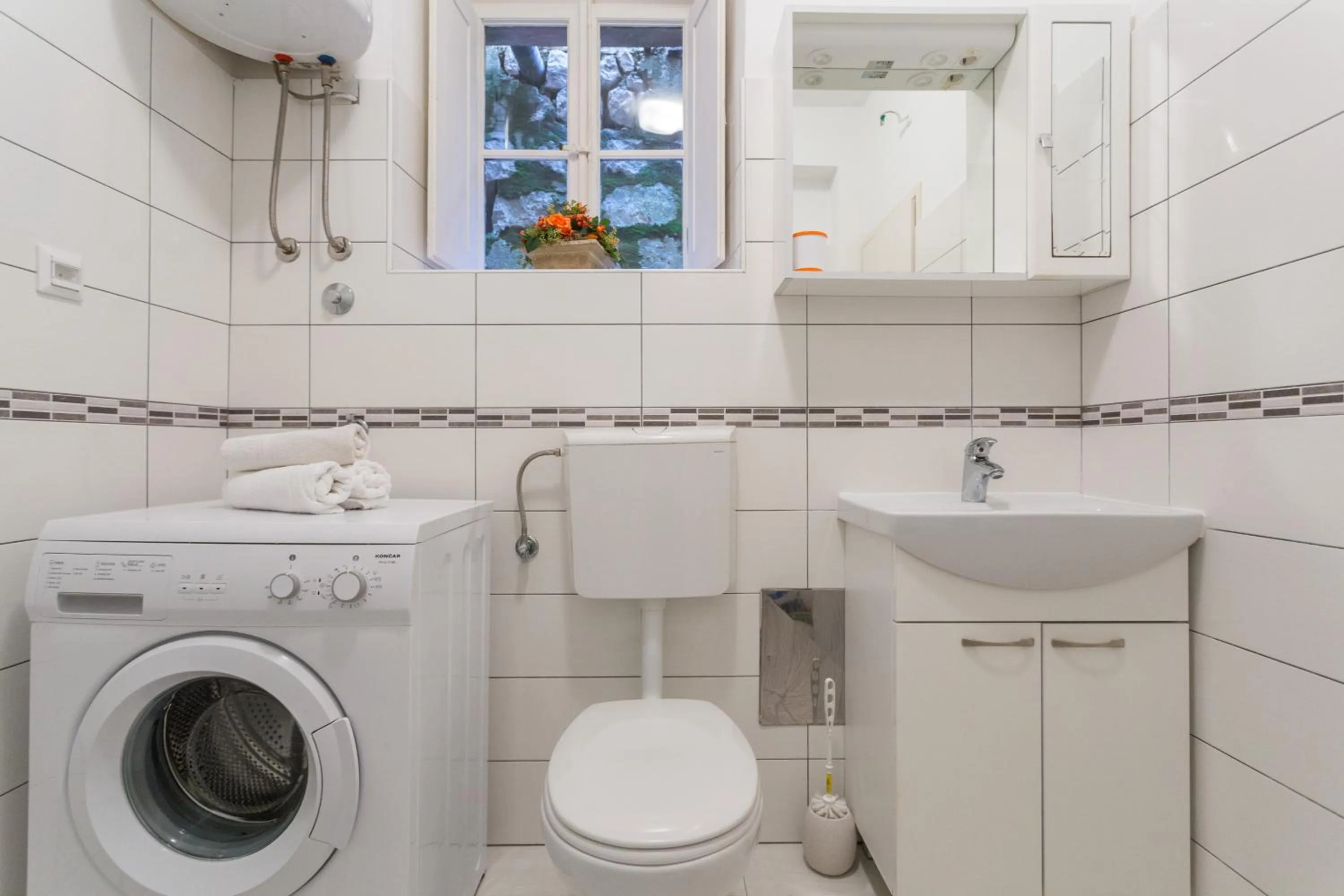 Bathroom in Apartments Mara