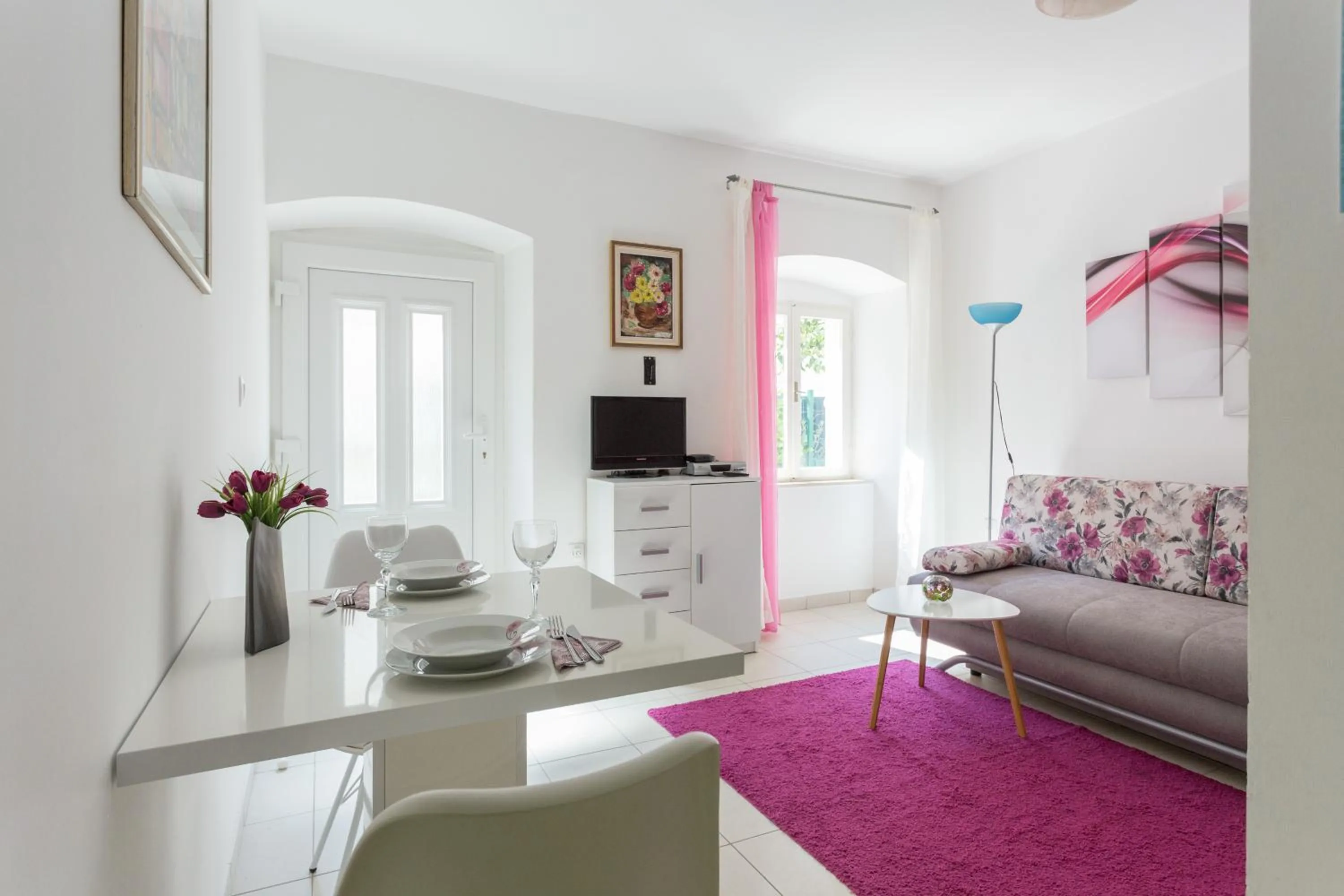 Living room in Apartments Mara