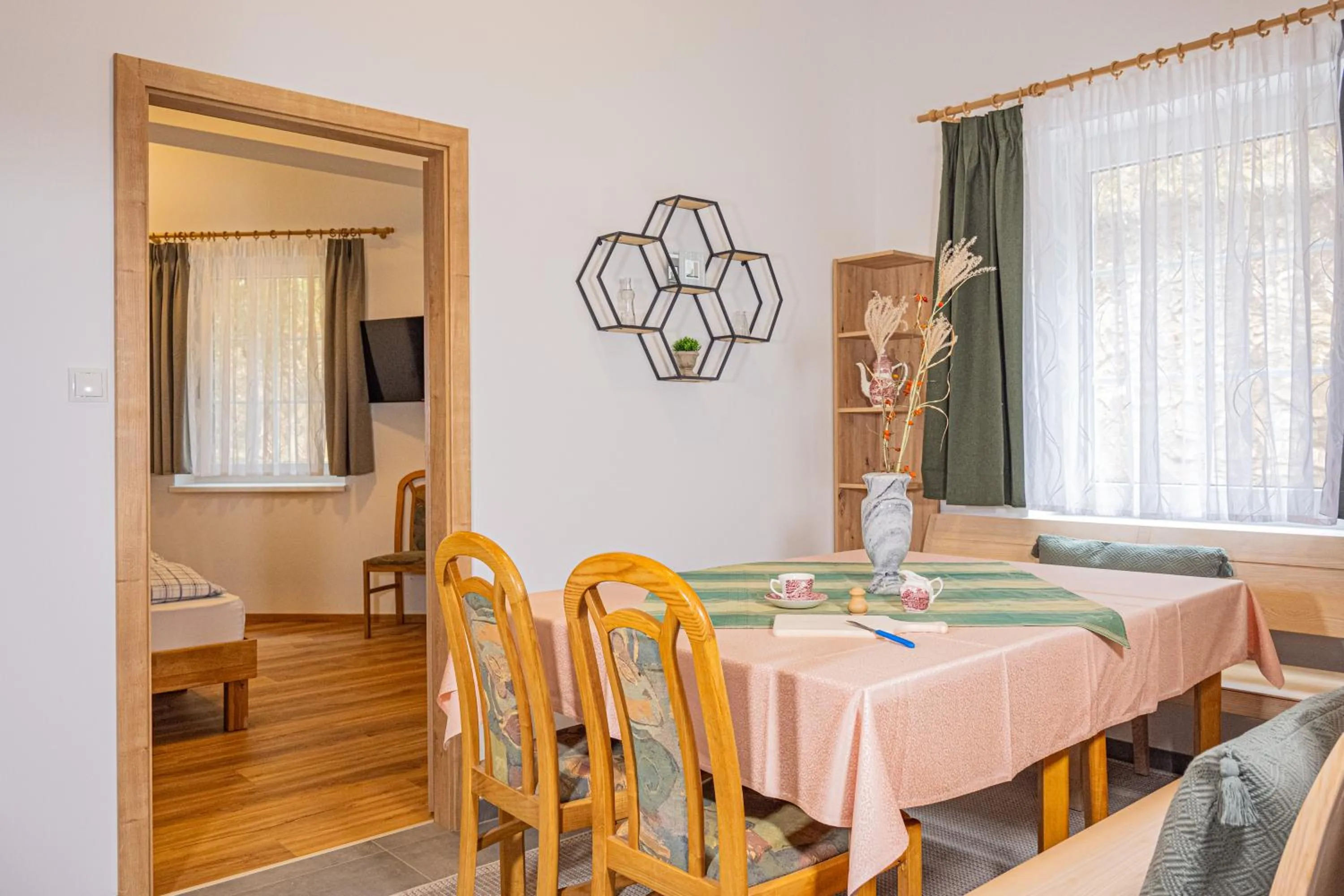 Seating area in Hirschenwirt