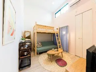 Bed in TRIP POD KOMONDO-MACHI