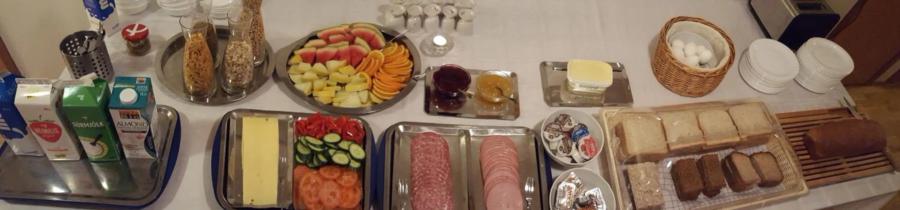 Breakfast in Hotel Leirubakki