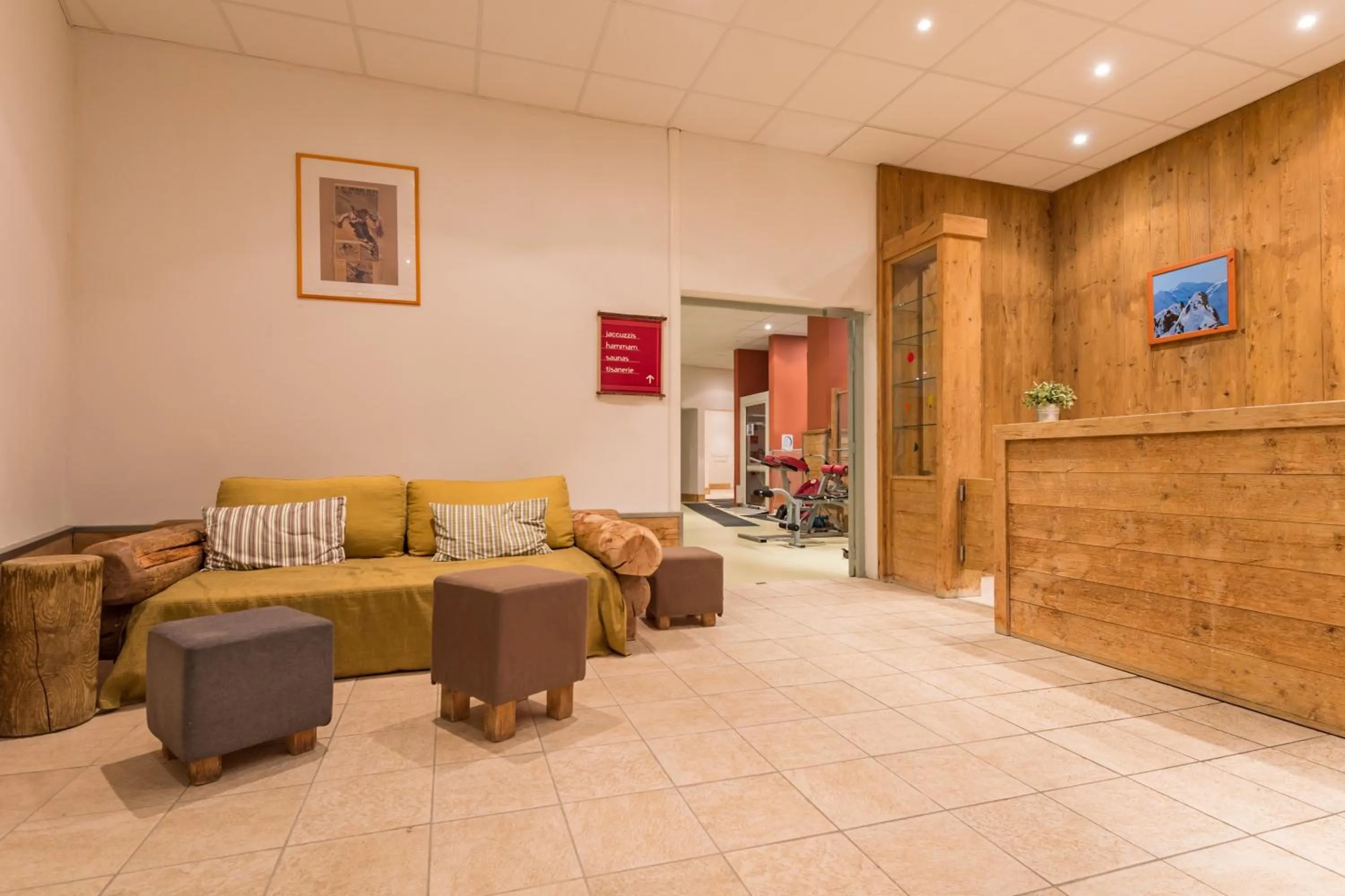 Living room in Résidence Pierre & Vacances Le Machu Pichu