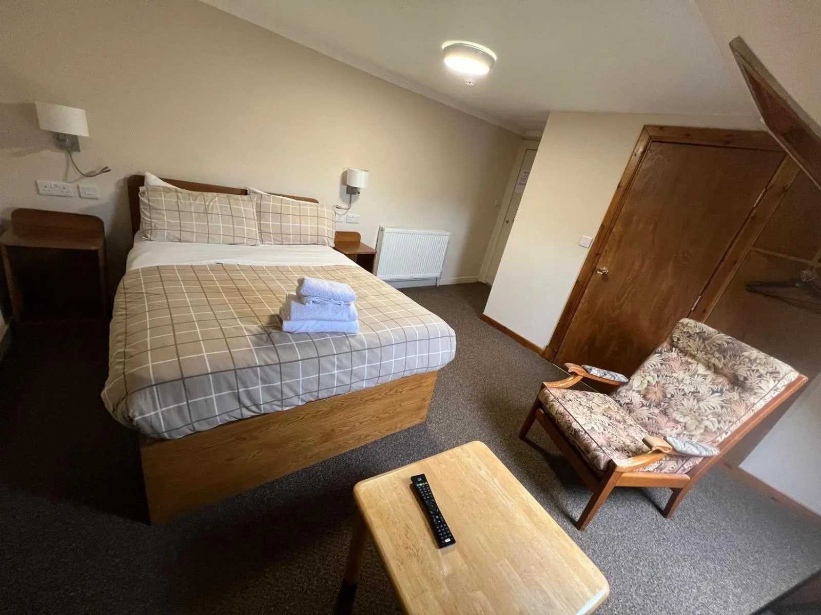 Bed in Burntisland House