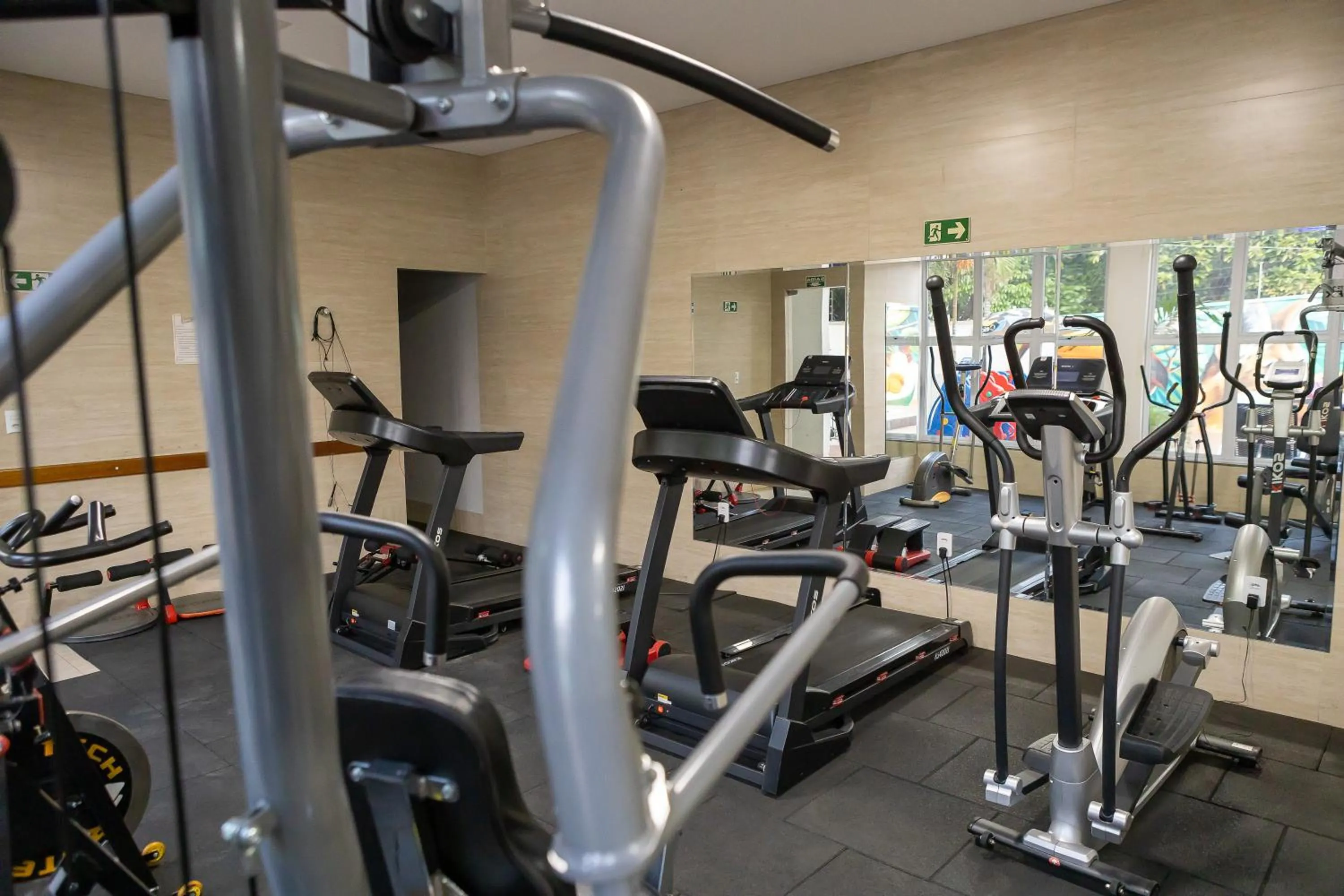Fitness centre/facilities in Allegro Hotel