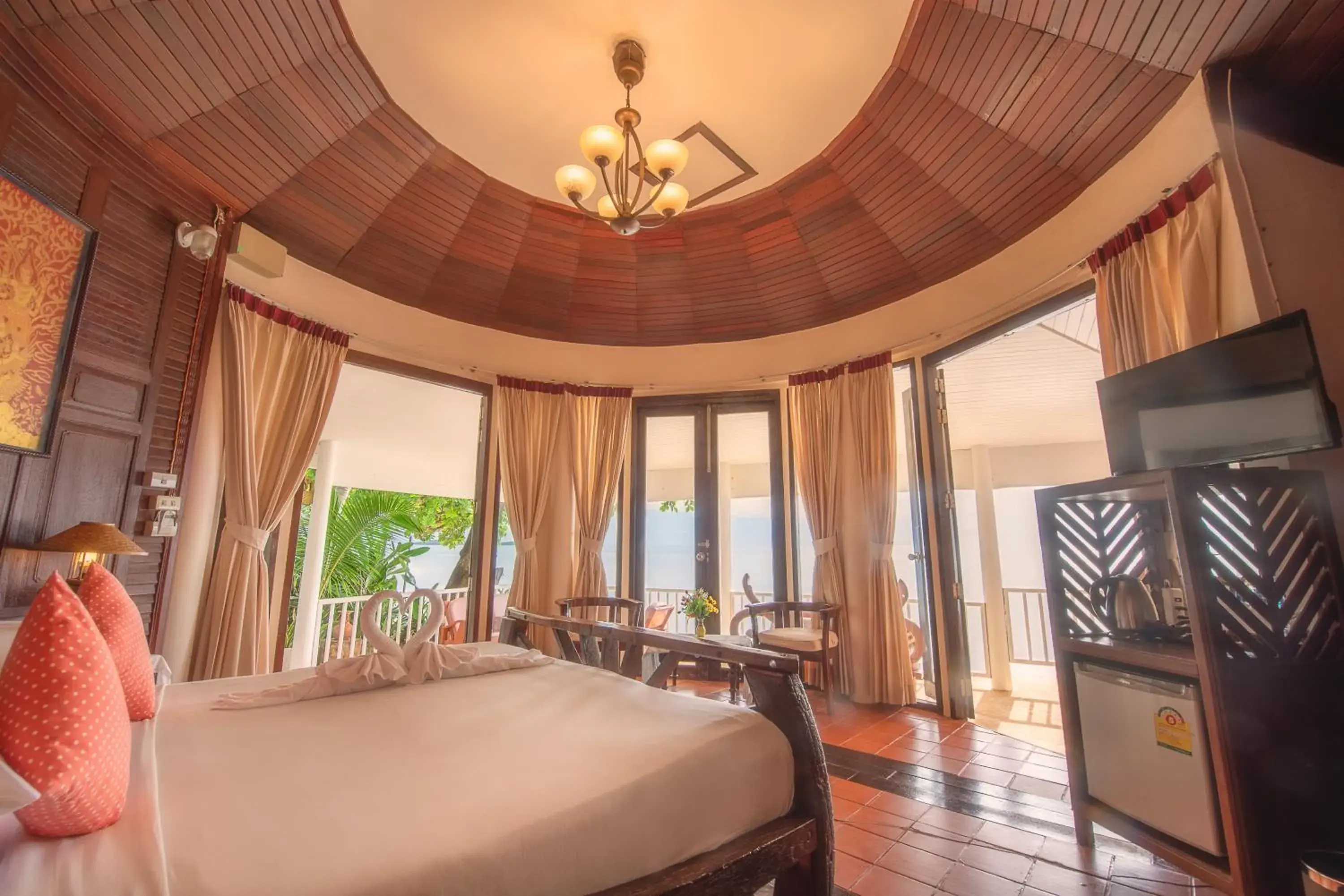 Deluxe Double Room - Beach Front in Sans Souci Samui Deluxe Double Room - Beach Front in Sans Souci Samui