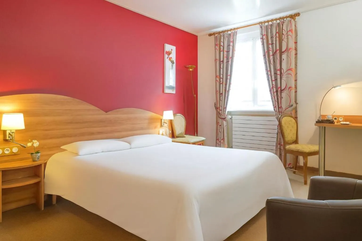 Bed in Hôtel A la Vignette - COLMAR-NORD