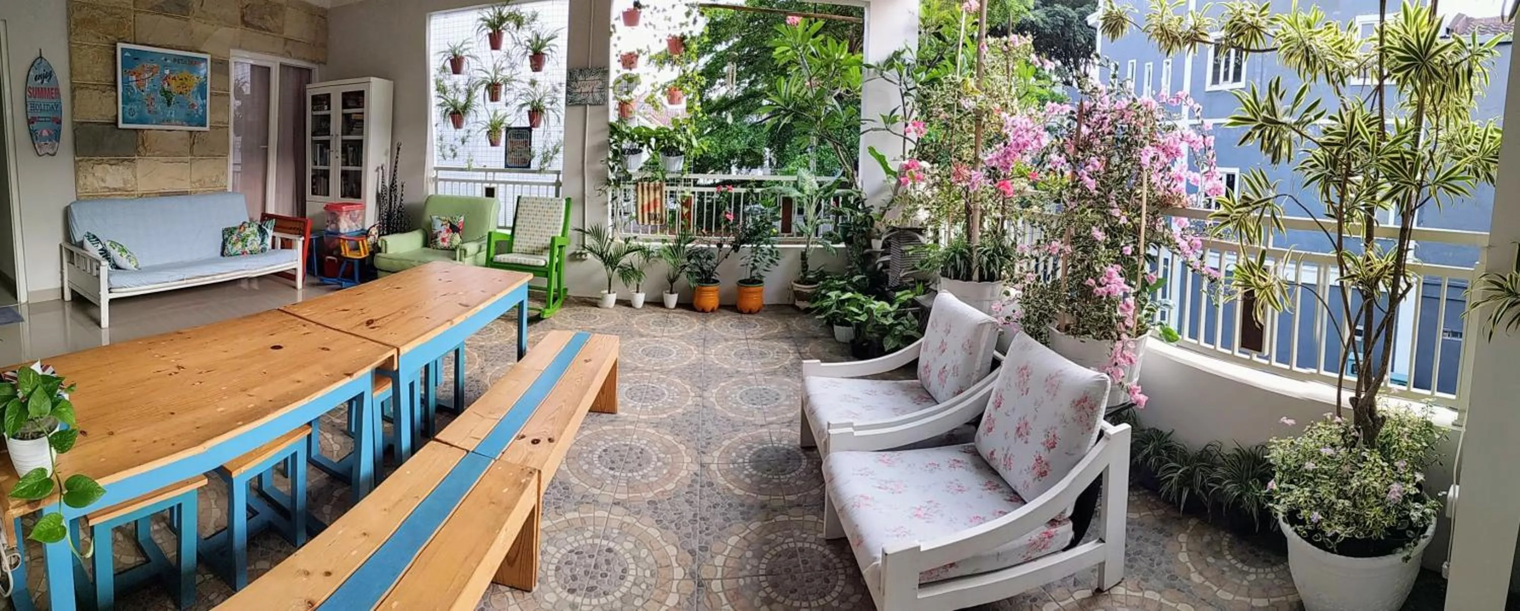 Balcony/Terrace in INNI Homestay