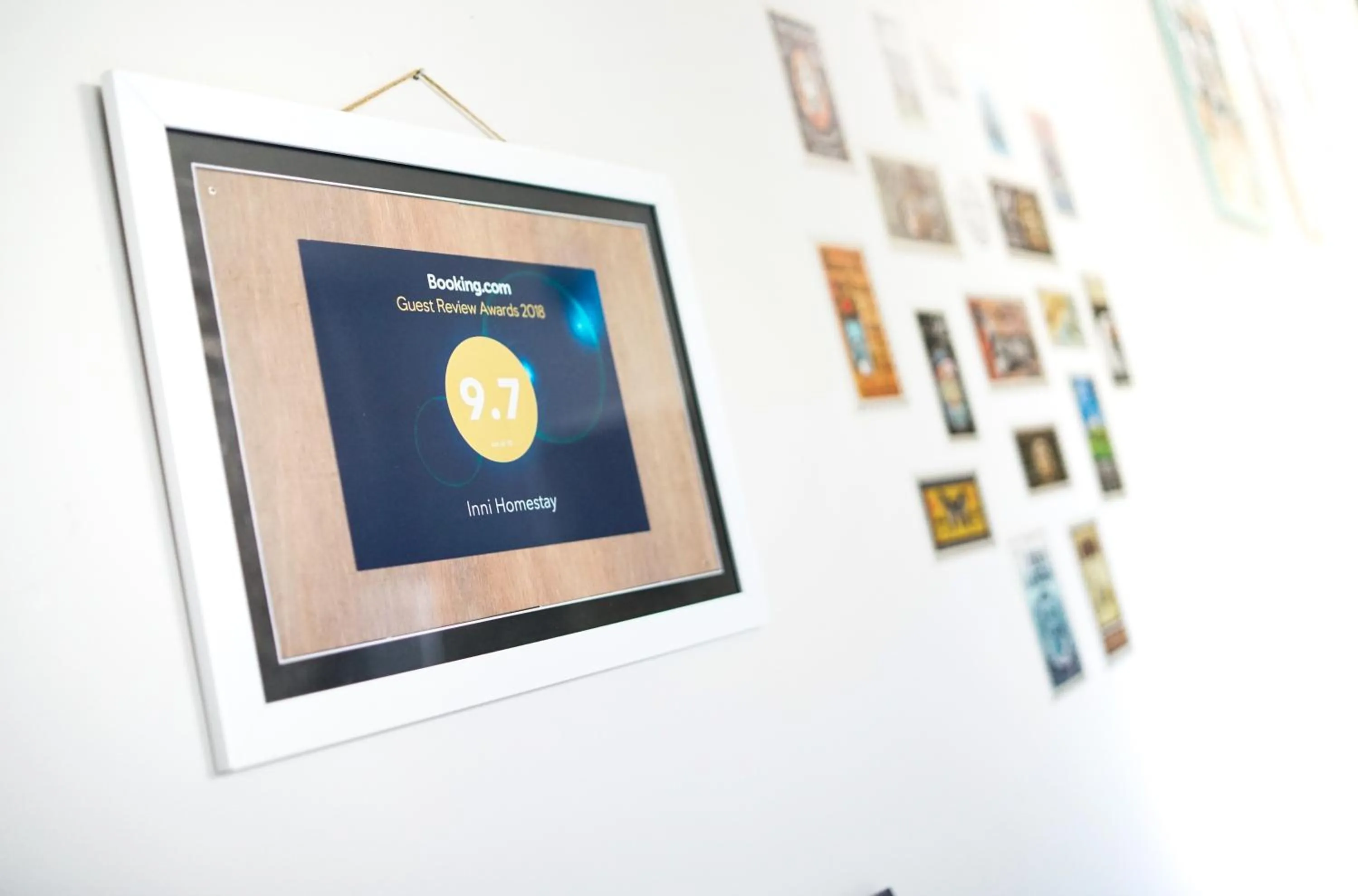 Certificate/Award in INNI Homestay