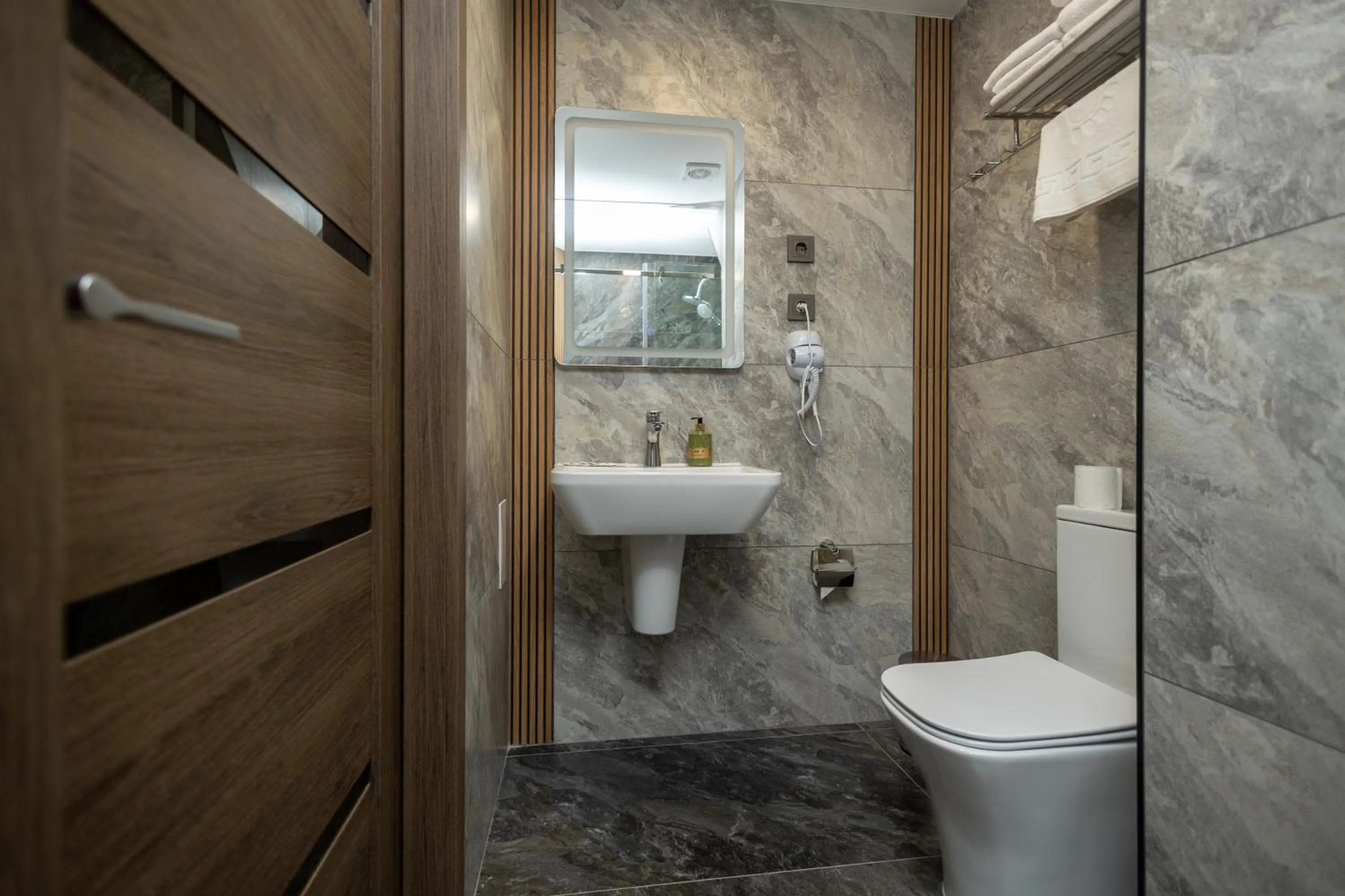 Shower in IRIS Hotel