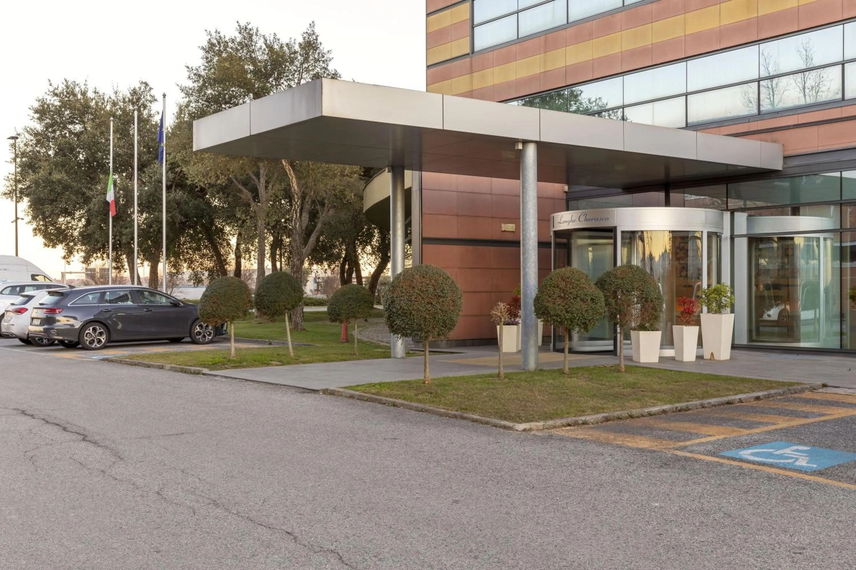 Property building in B&B Hotel Cherasco Langhe