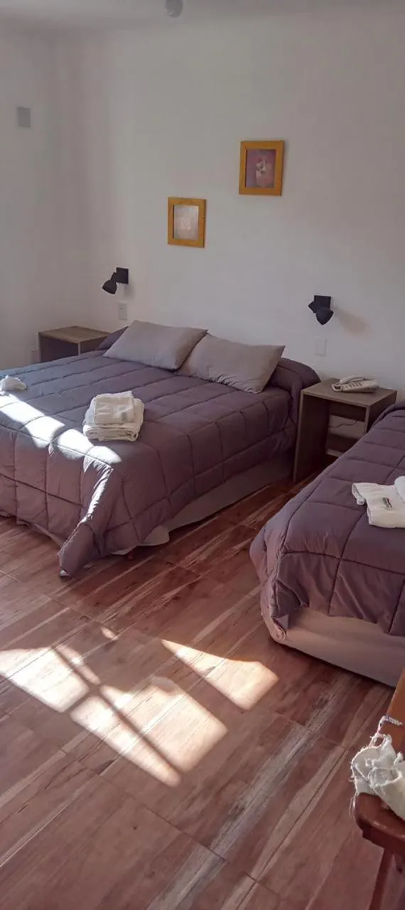 Bed in Hostería Cumbres Blancas