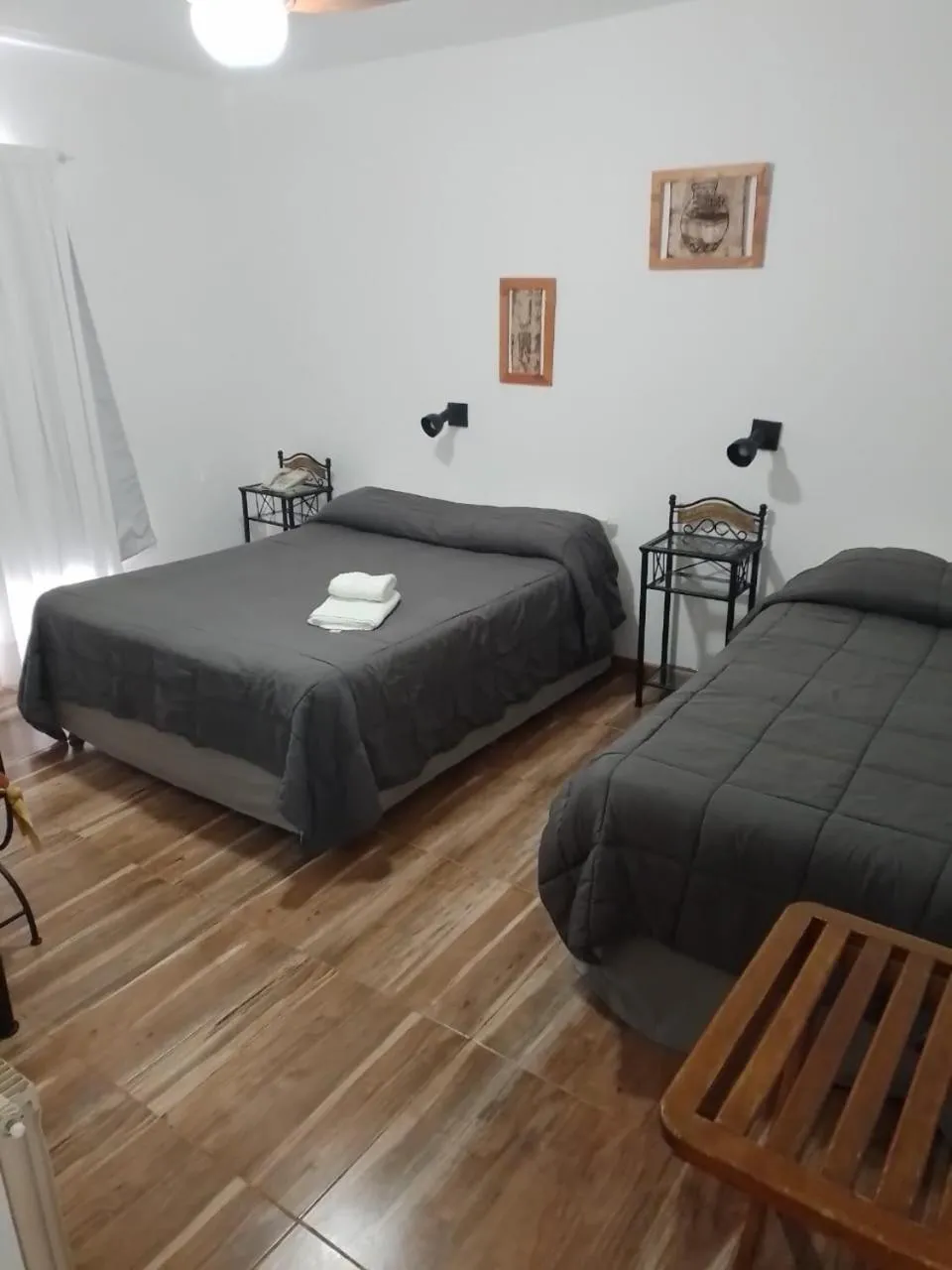 Bed in Hostería Cumbres Blancas