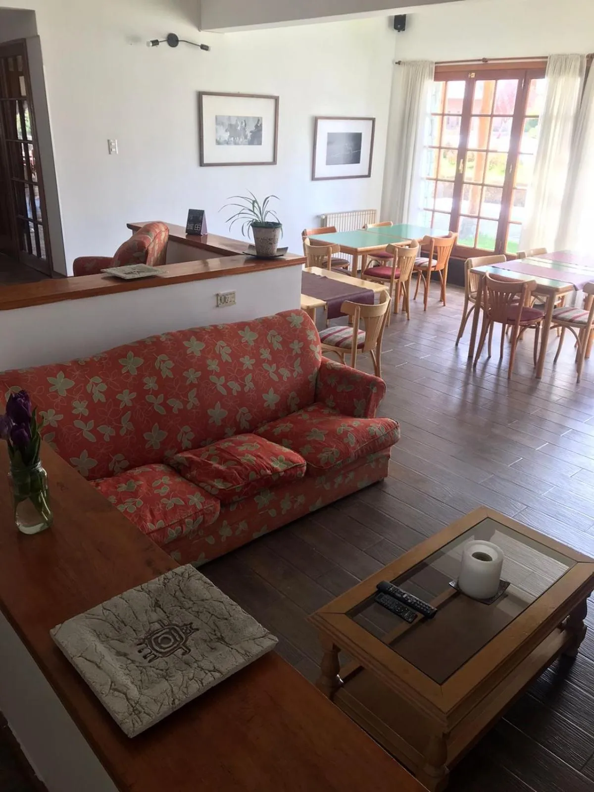 Living room in Hostería Cumbres Blancas