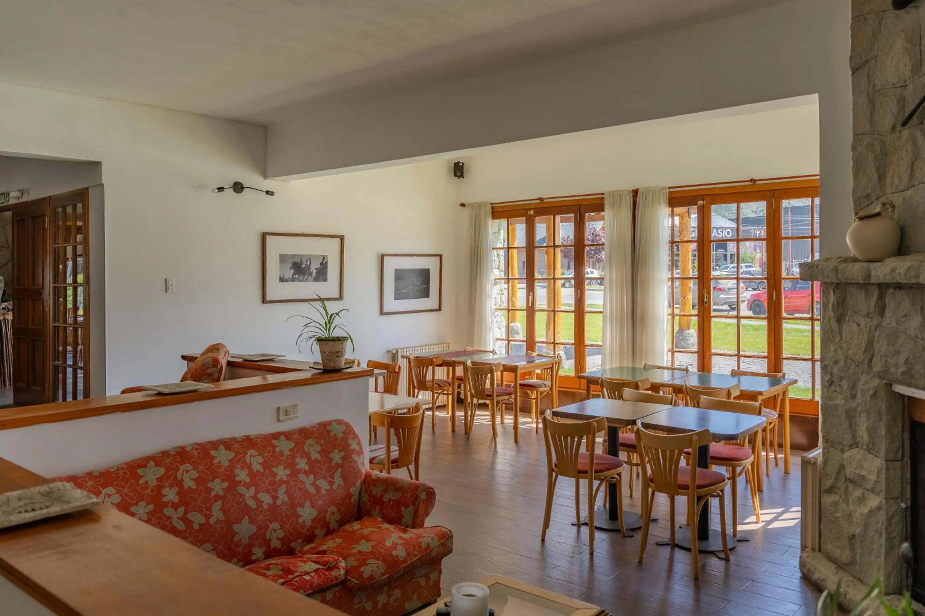 Living room in Hostería Cumbres Blancas