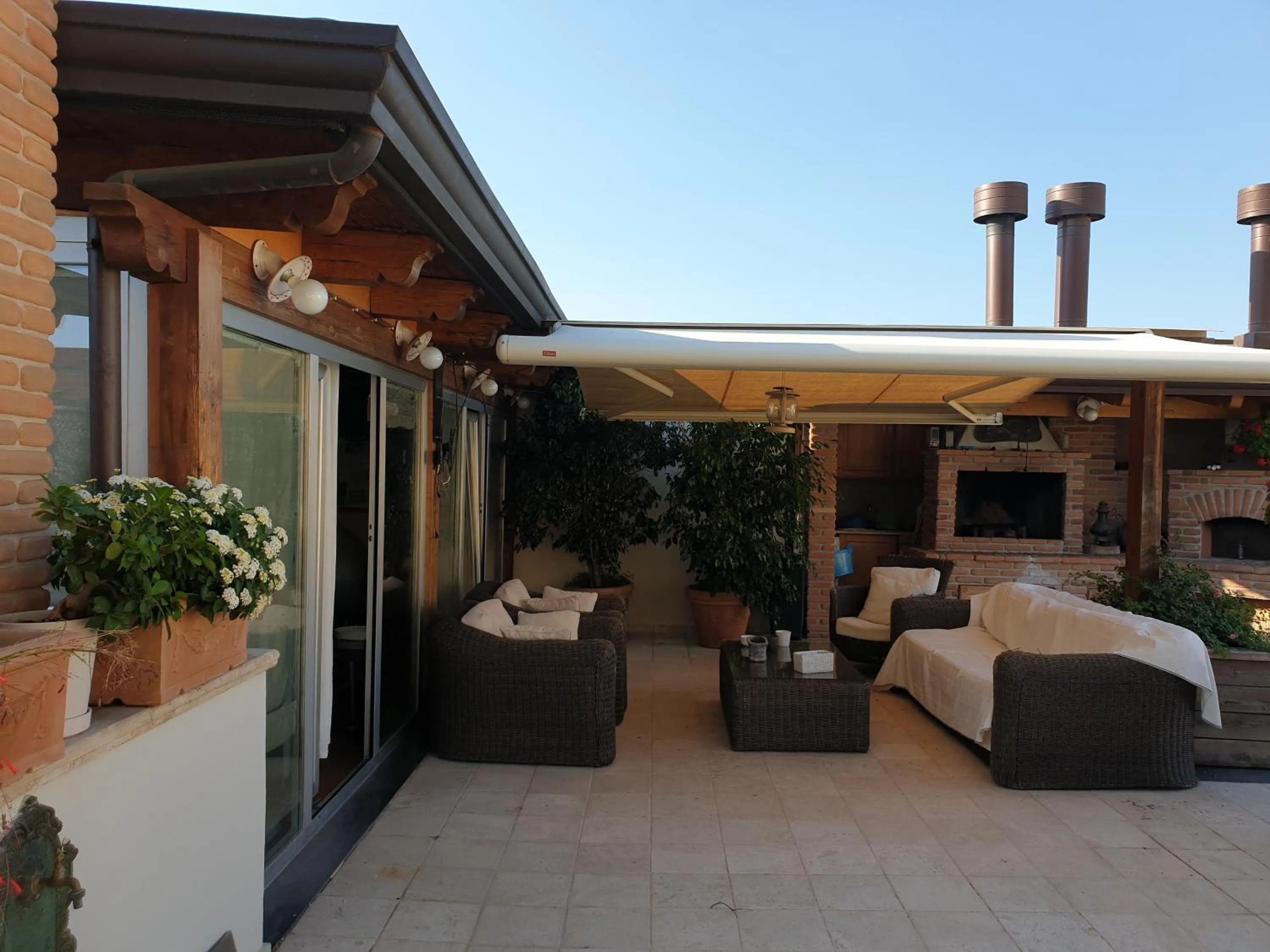 Balcony/Terrace in Al centro Luxury Home
