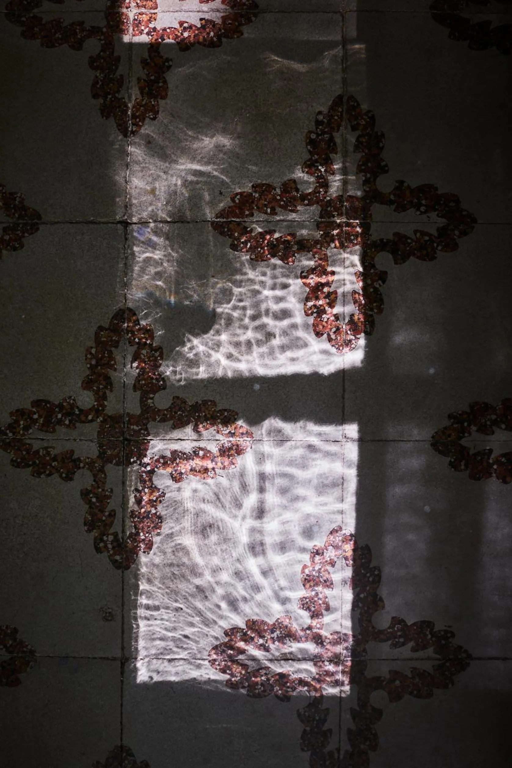 Decorative detail in Fontclaire en Provence