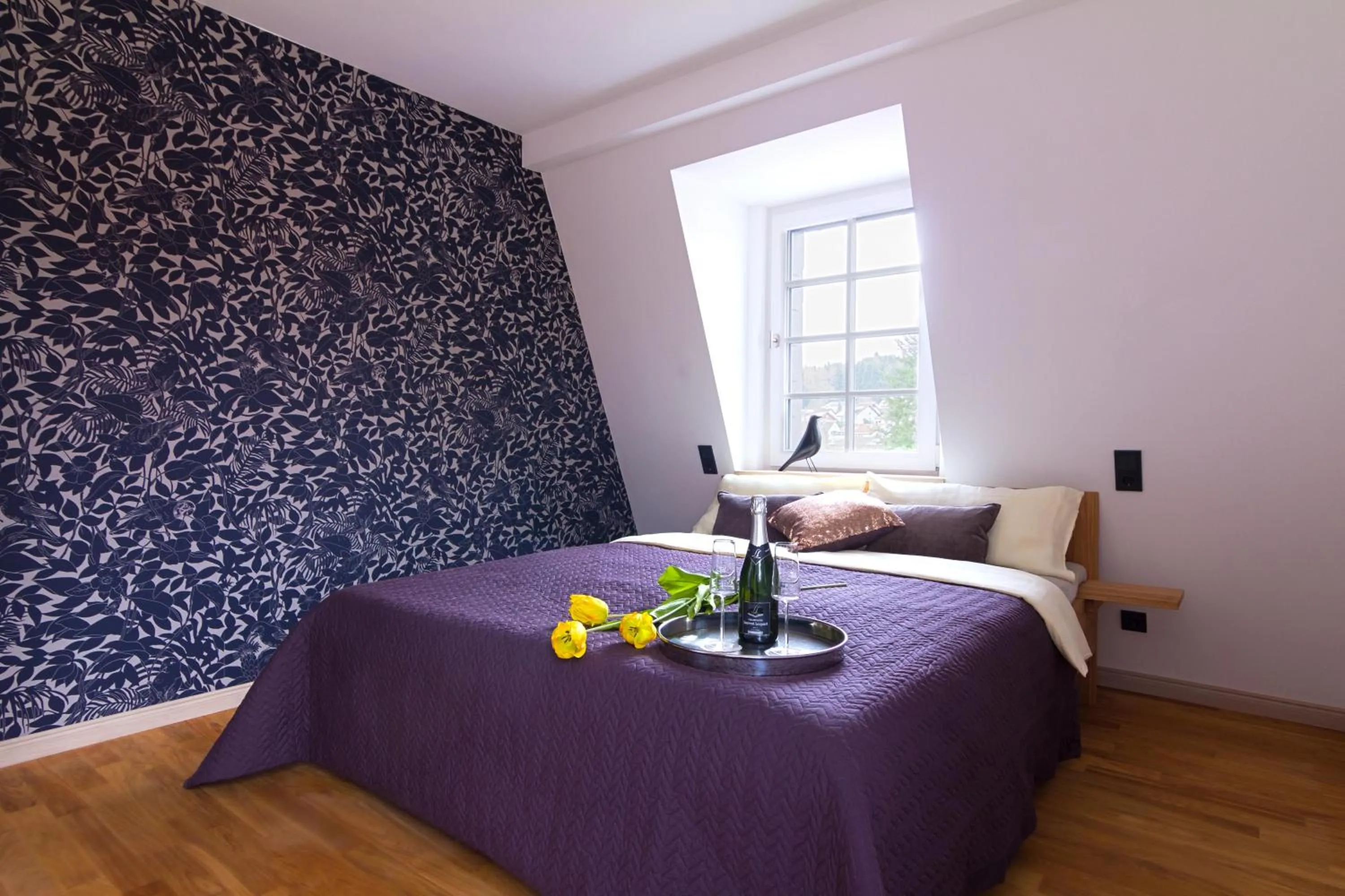 Bed in Gasthof zum Ochsen