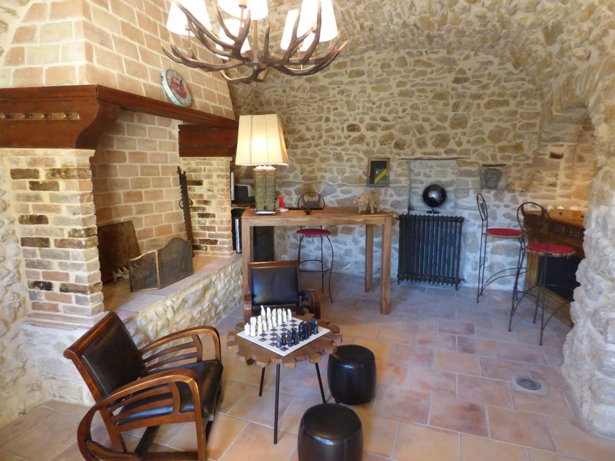 Living room in Mas d'Asvin & Spa