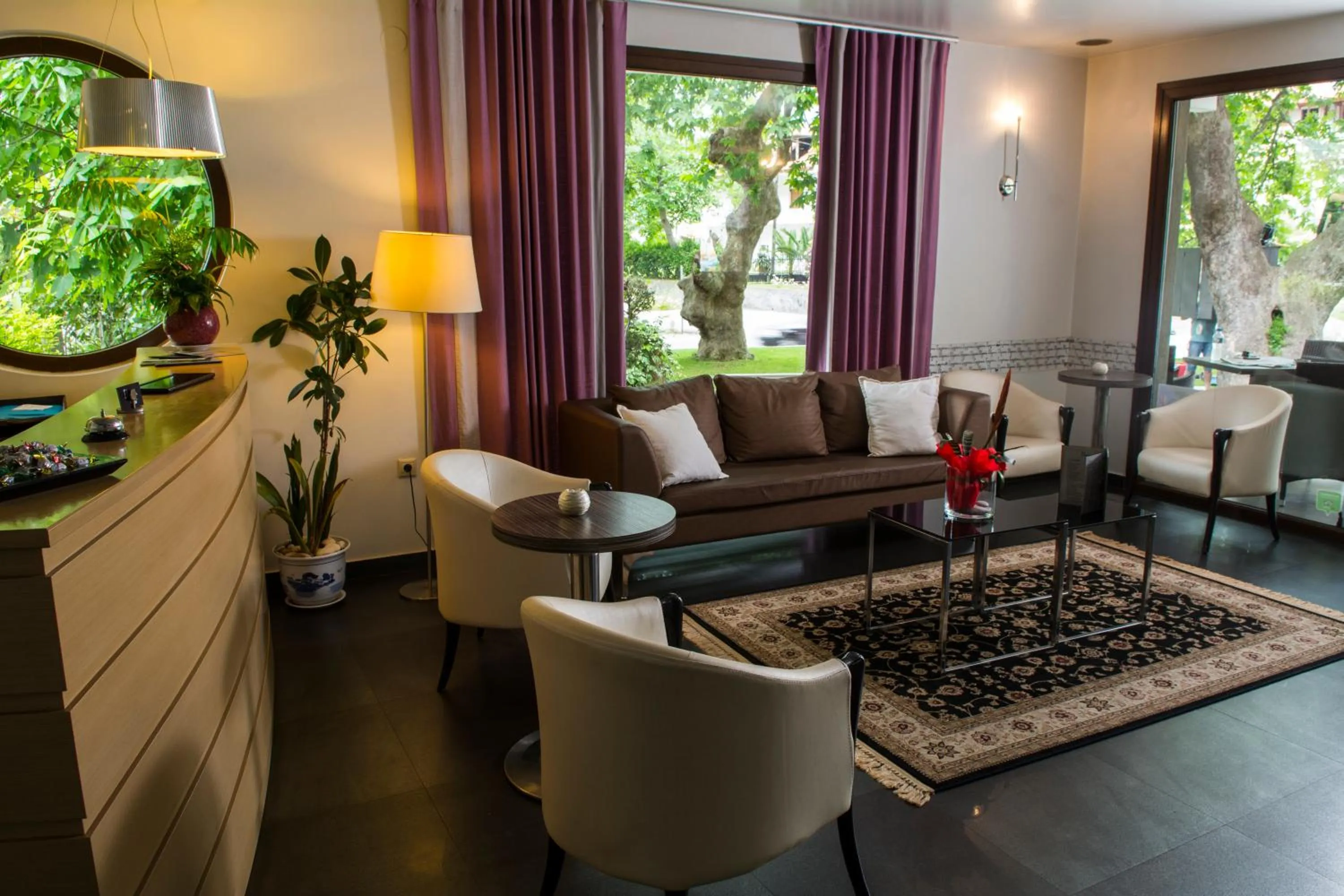 Lobby or reception in Hotel Ifigenia