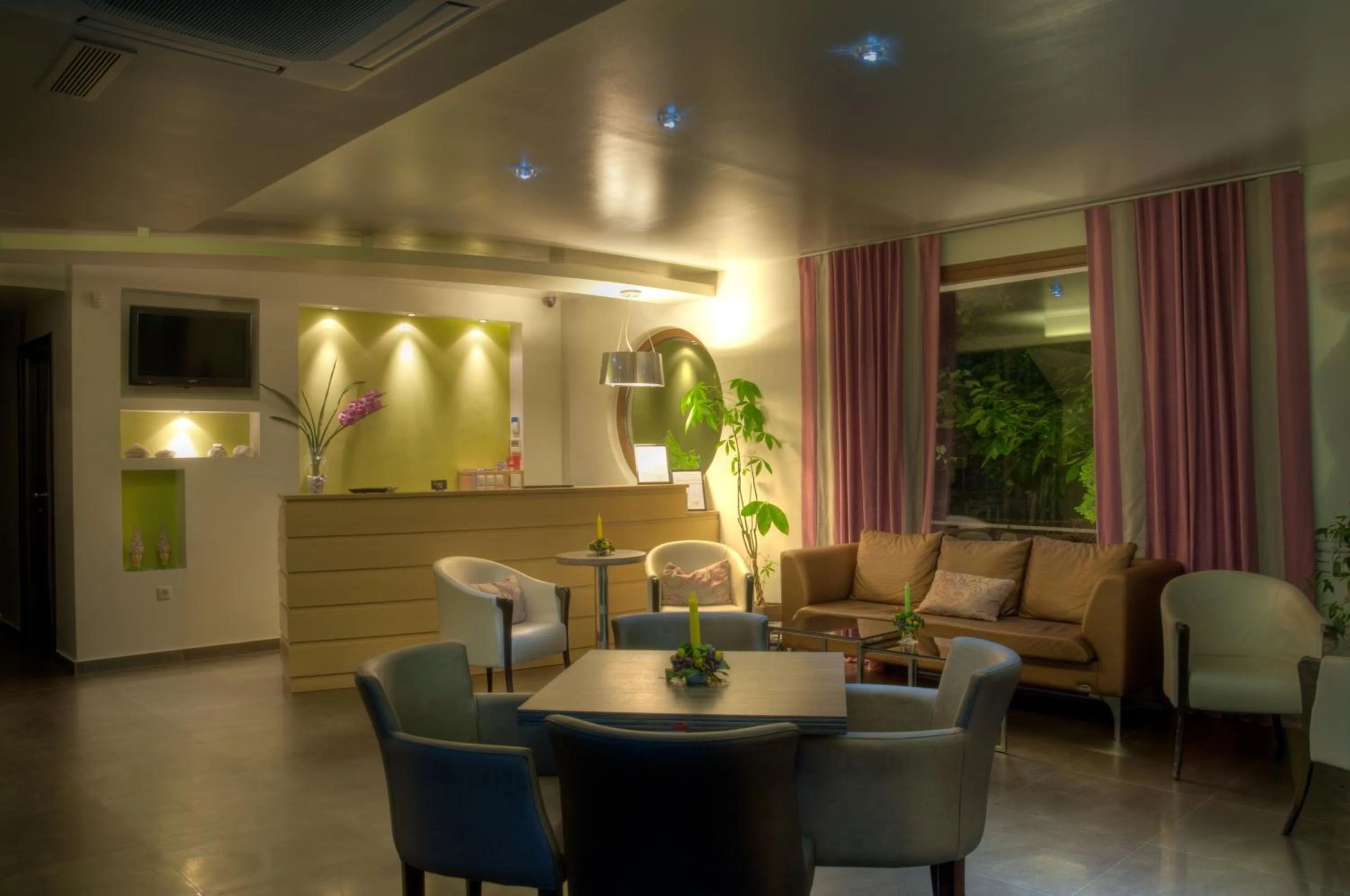 Lobby or reception in Hotel Ifigenia
