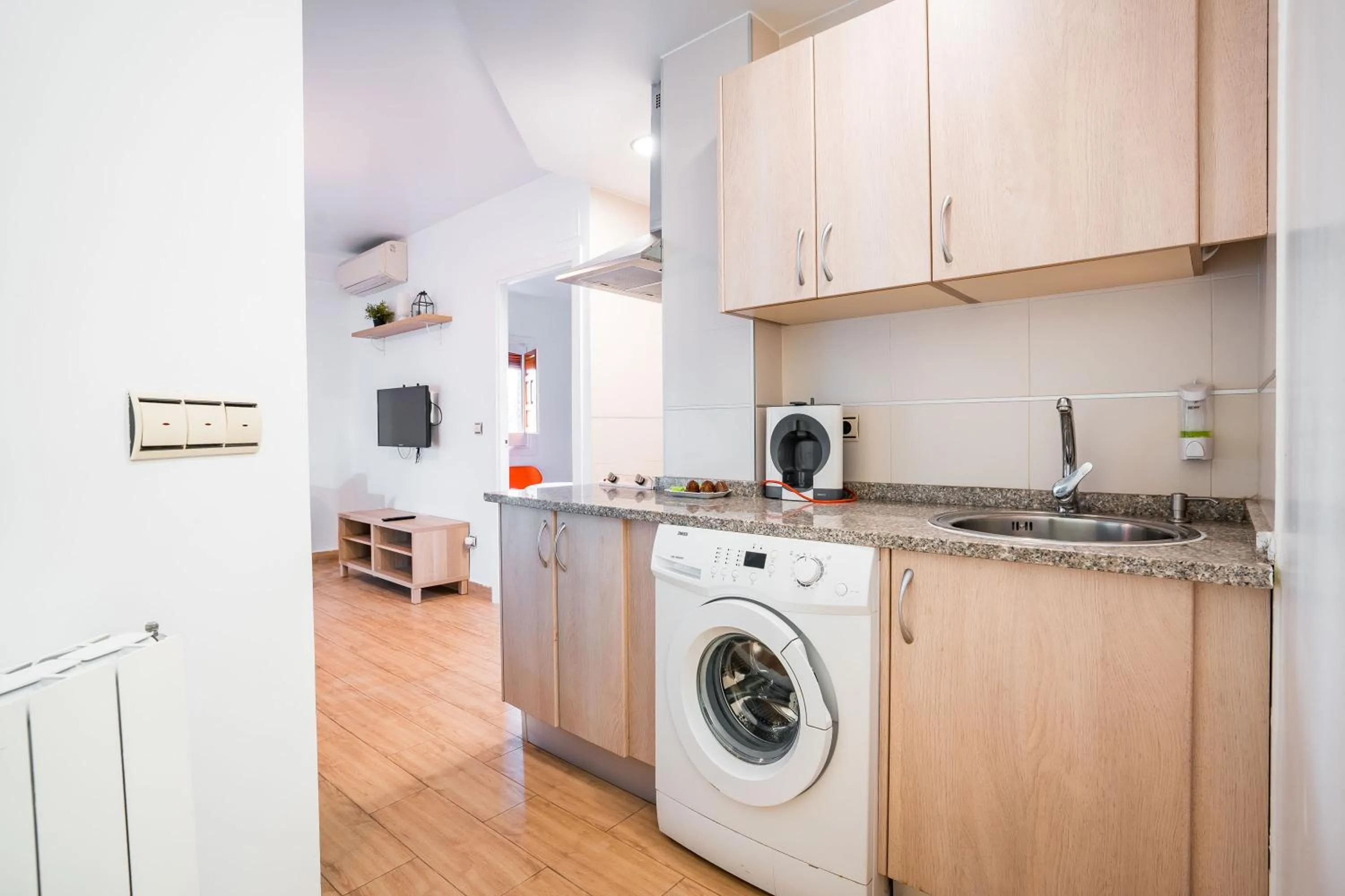 Kitchen or kitchenette in Apartamento cerca de la Alhambra y el Albaicín QH Granada Centro