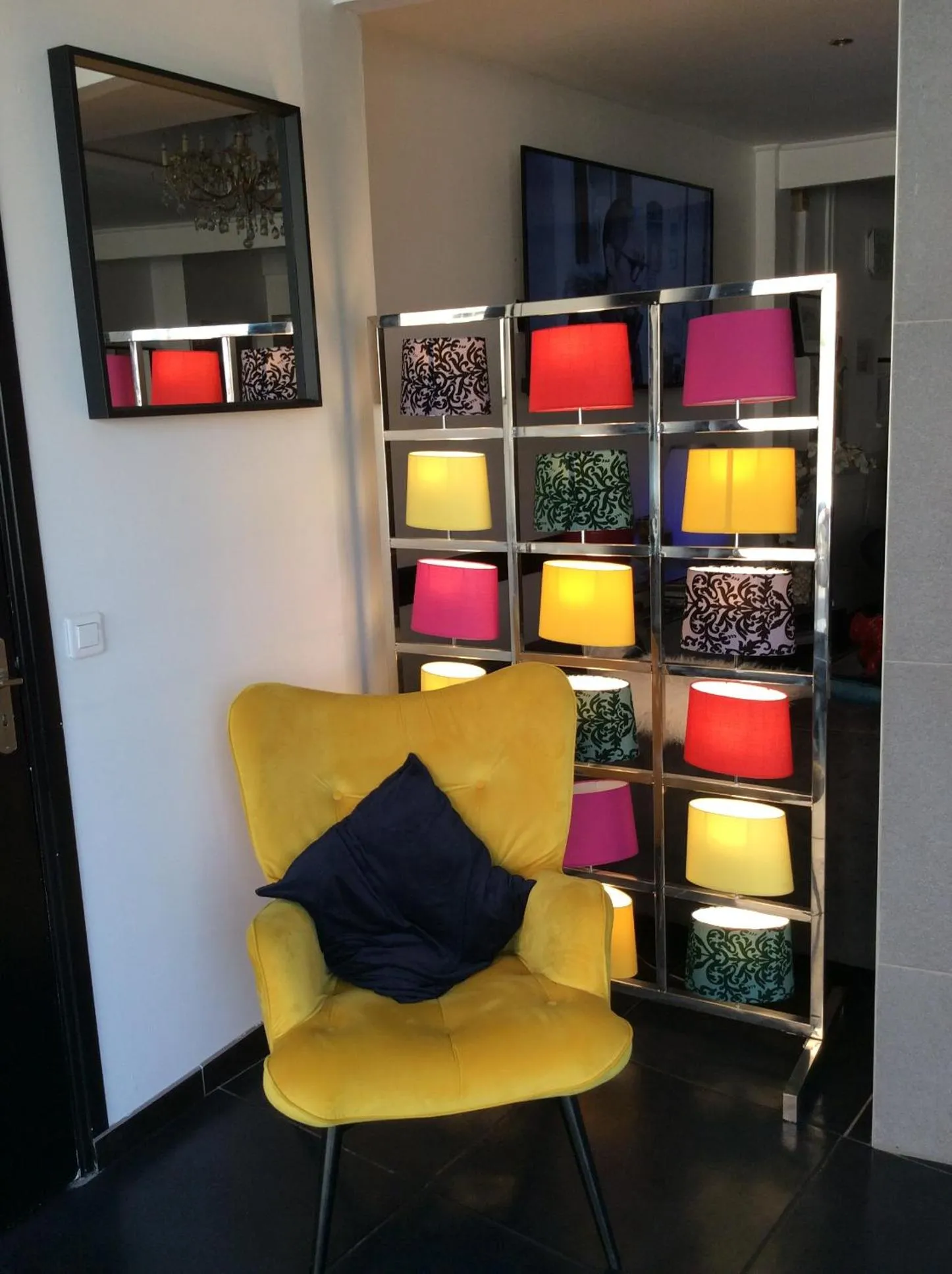 Lobby or reception in Hôtel Le Mistral