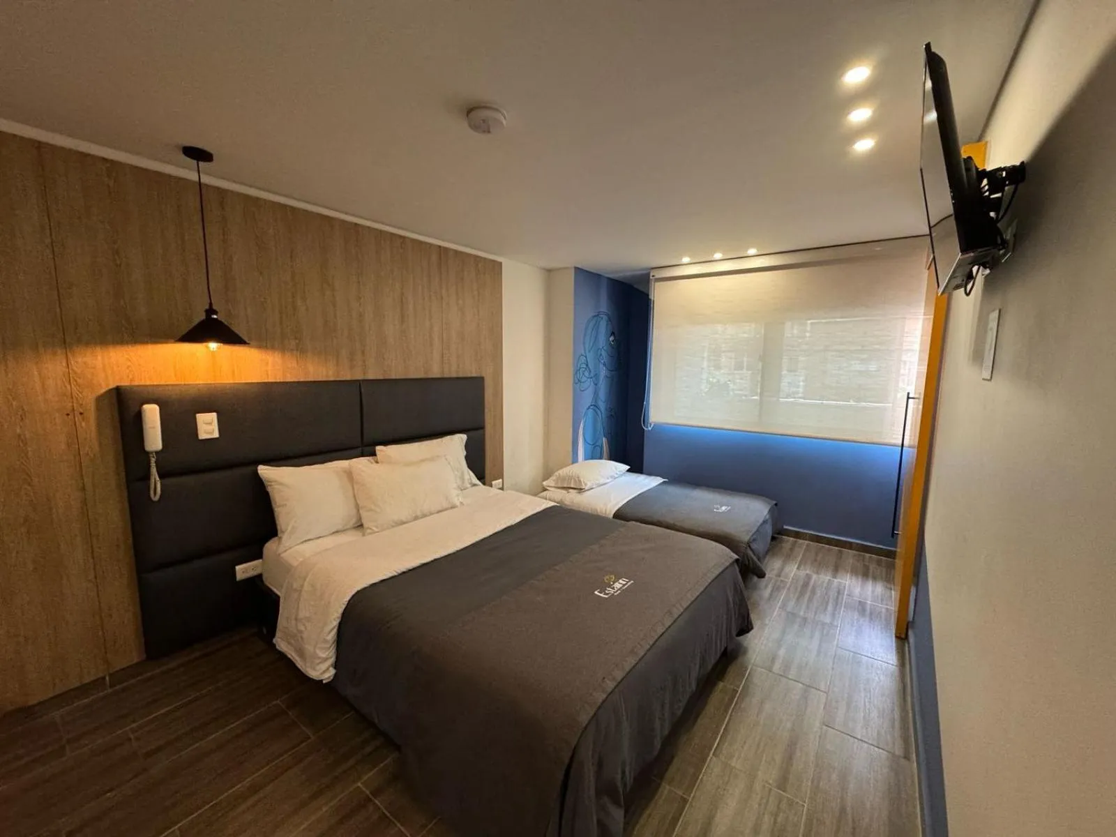 Bed in Estainn Hotel Coworking