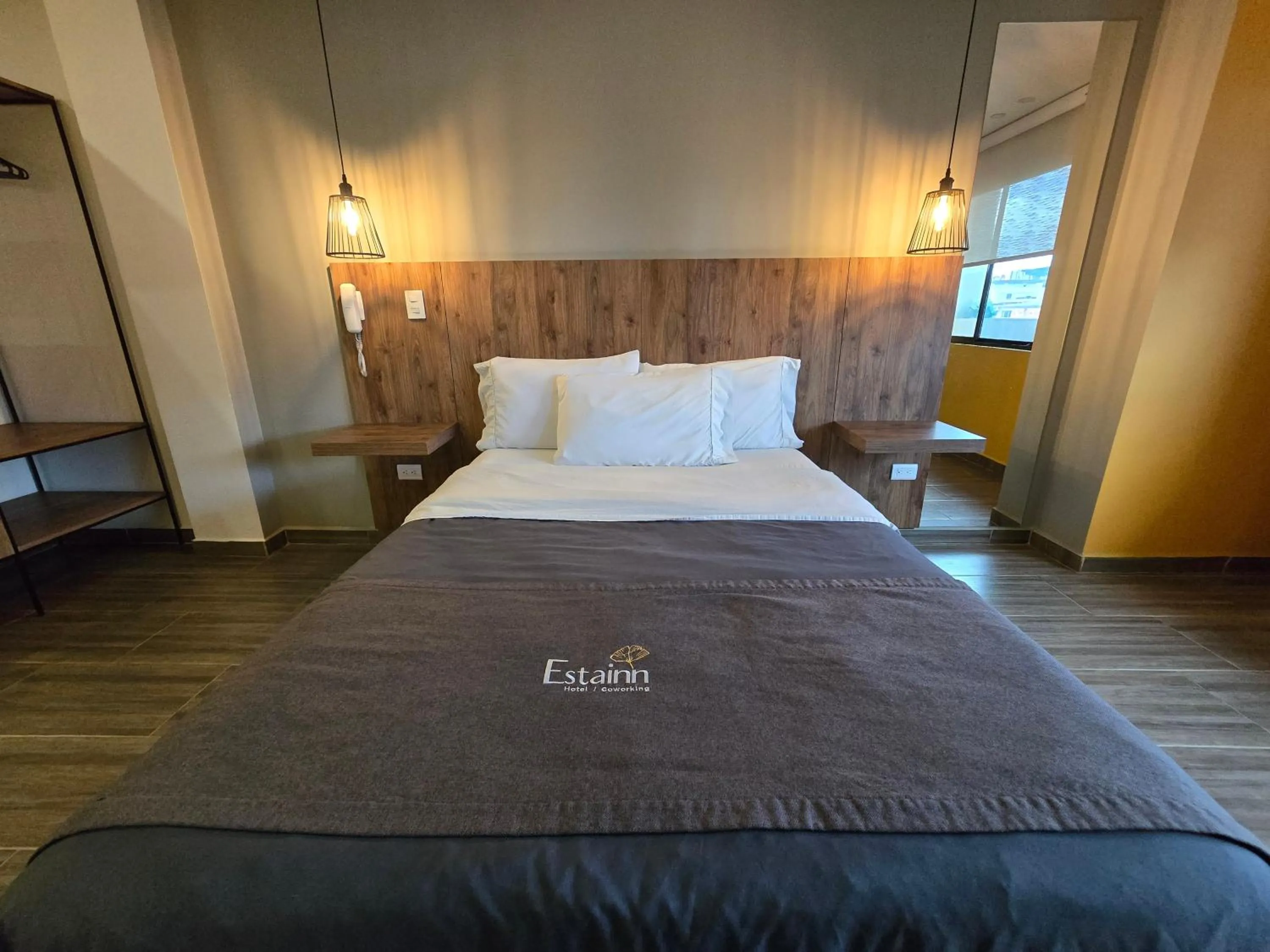 Bed in Estainn Hotel Coworking
