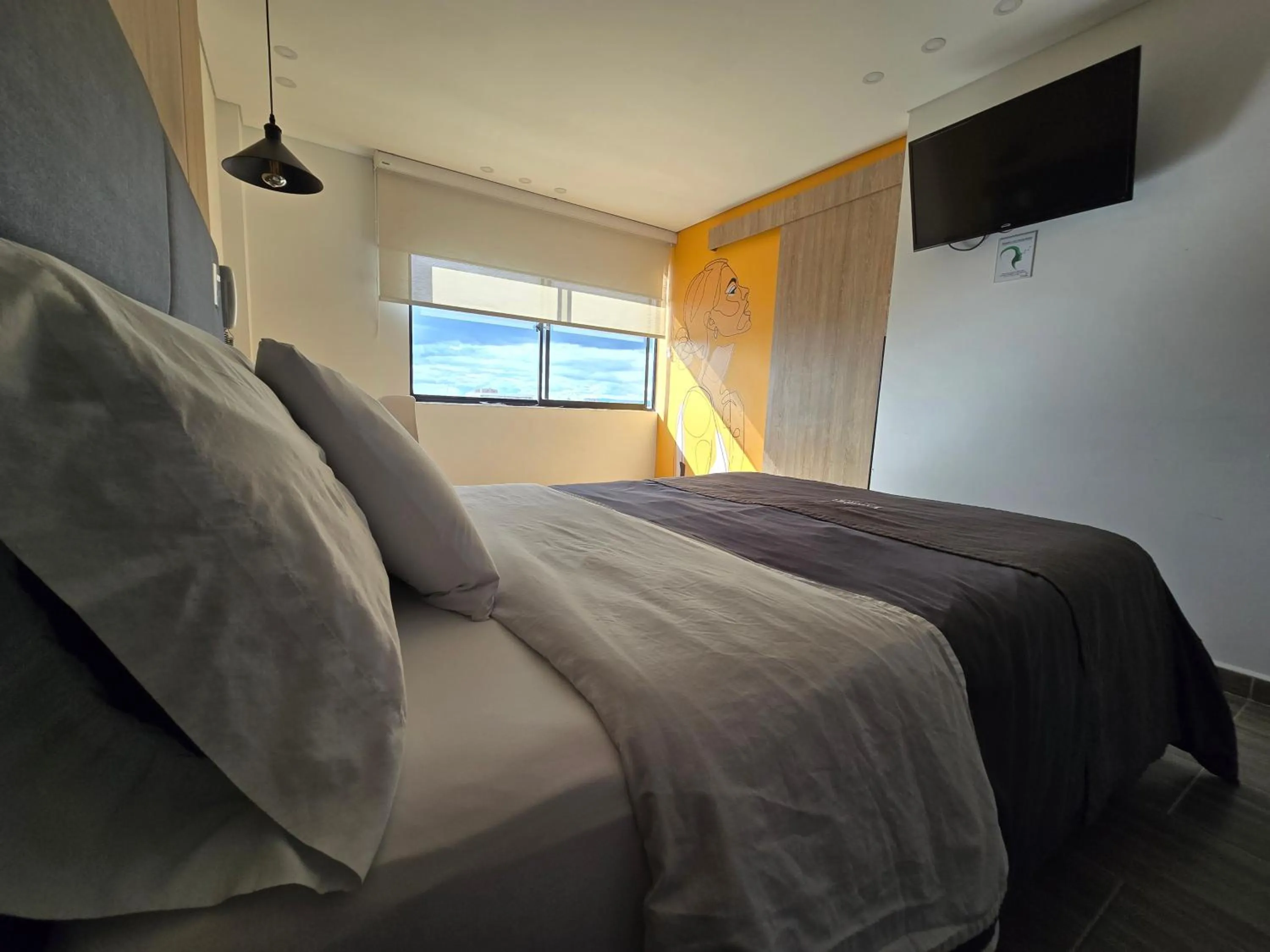 Bed in Estainn Hotel Coworking