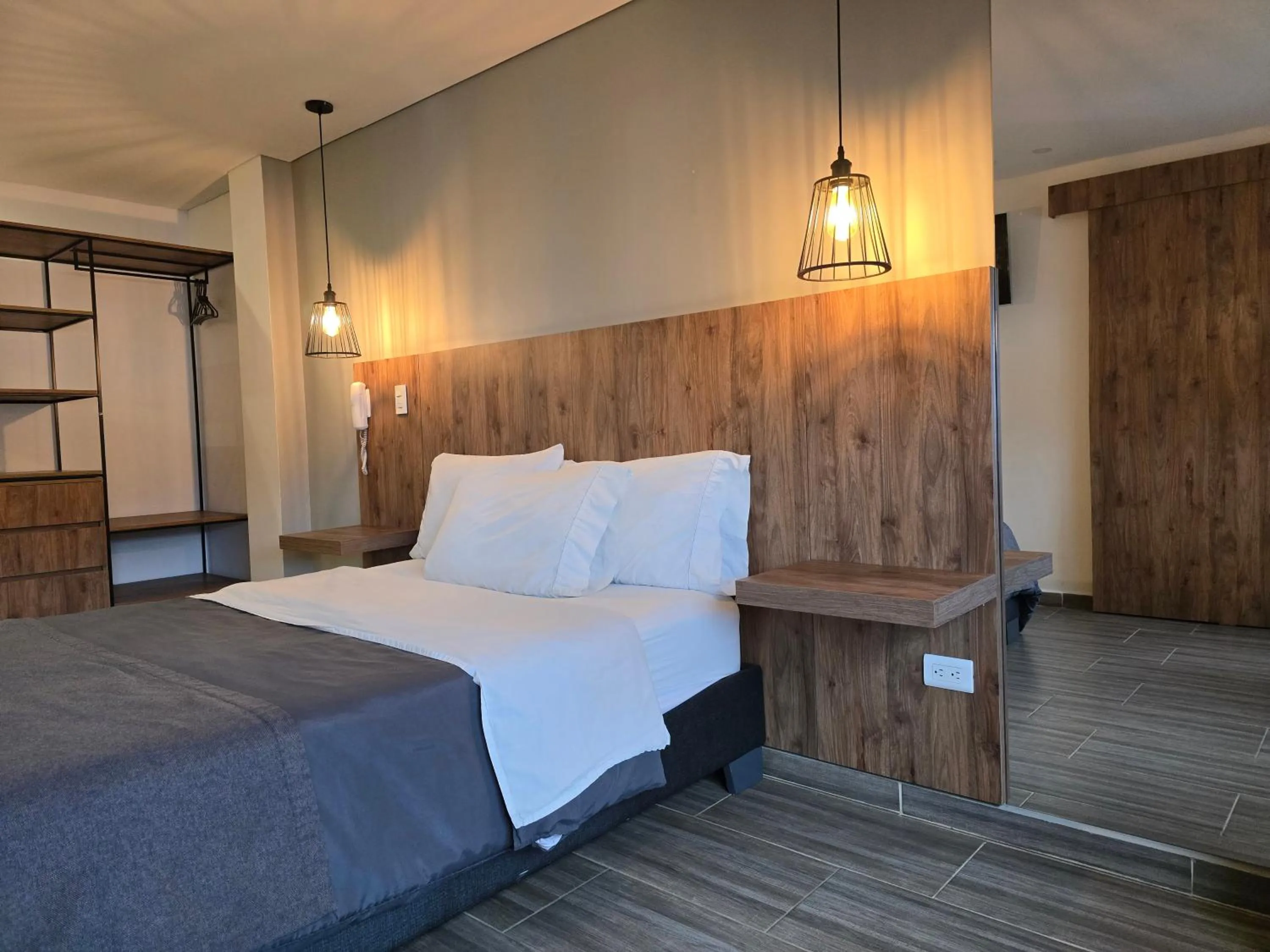 Bed in Estainn Hotel Coworking