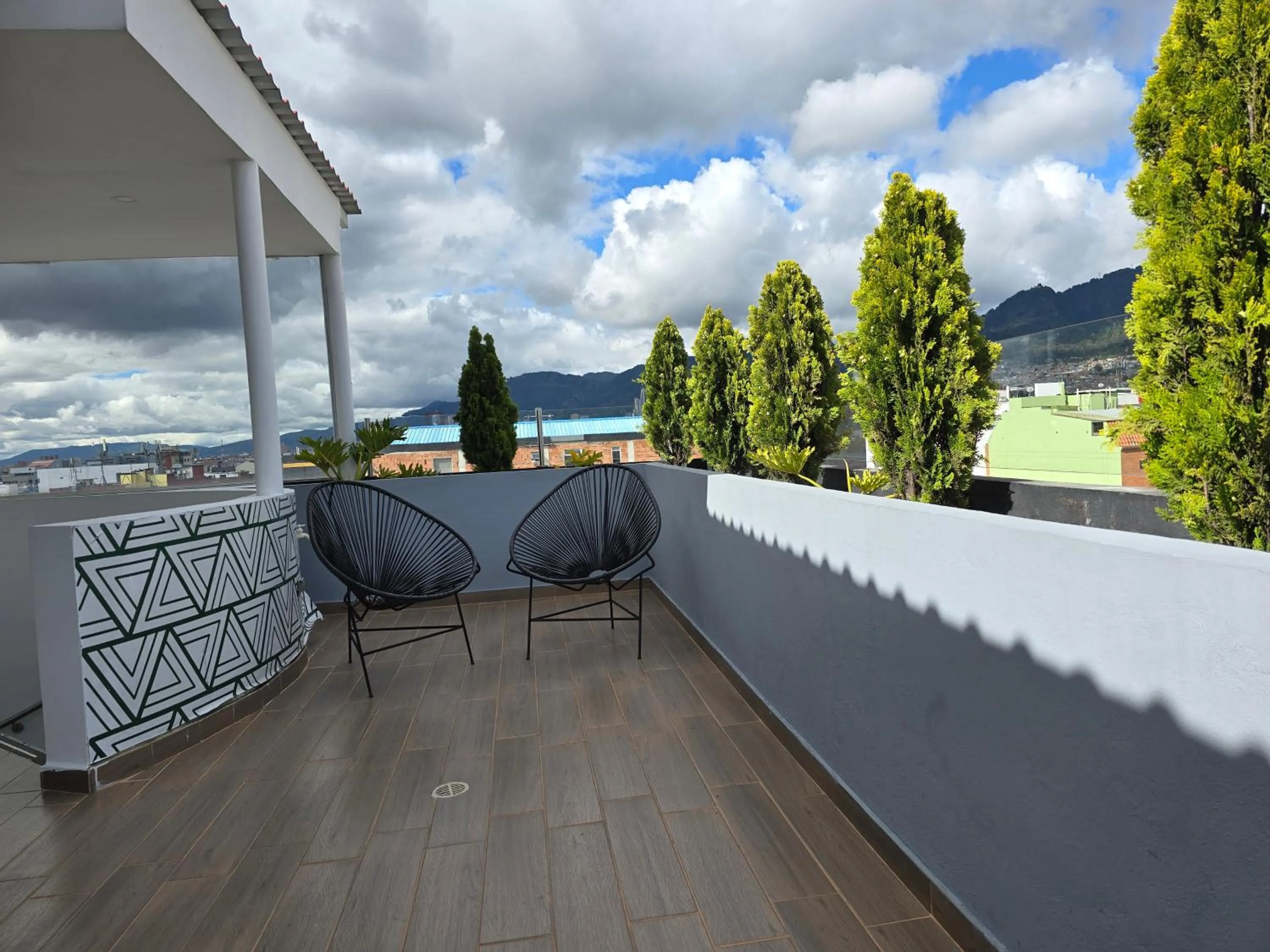 Balcony/Terrace in Estainn Hotel Coworking