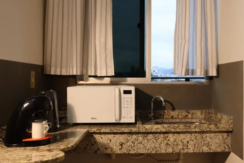 Kitchen or kitchenette in Eco Hotel