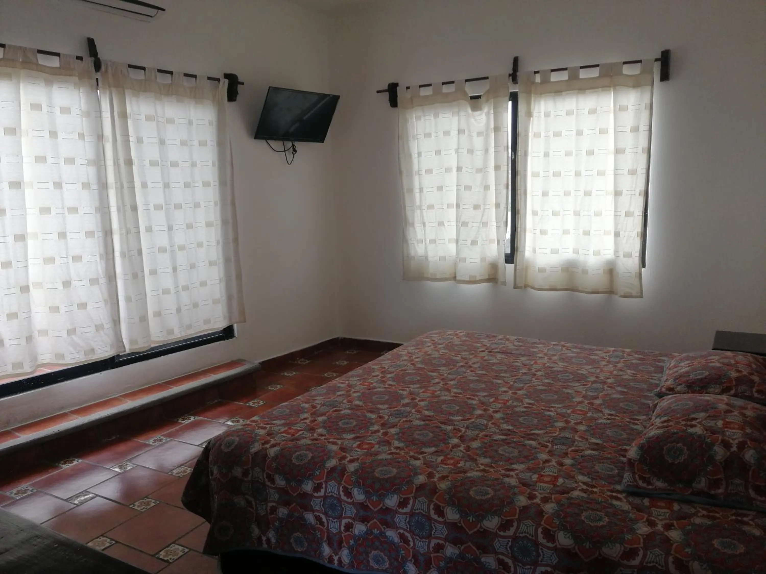 Bed in Hotel Villa Palmeras