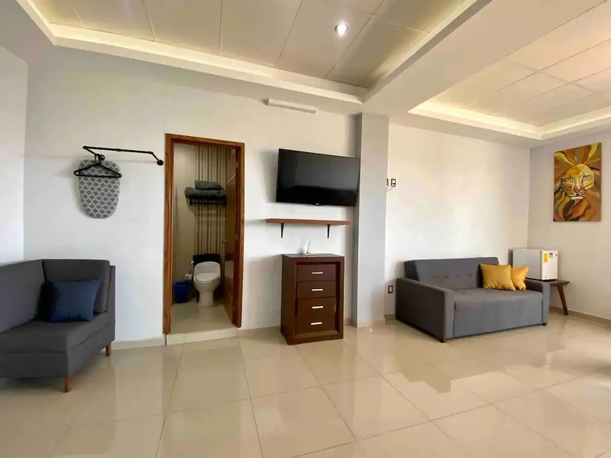 Living room in Suites La Gloria Alojamiento independiente