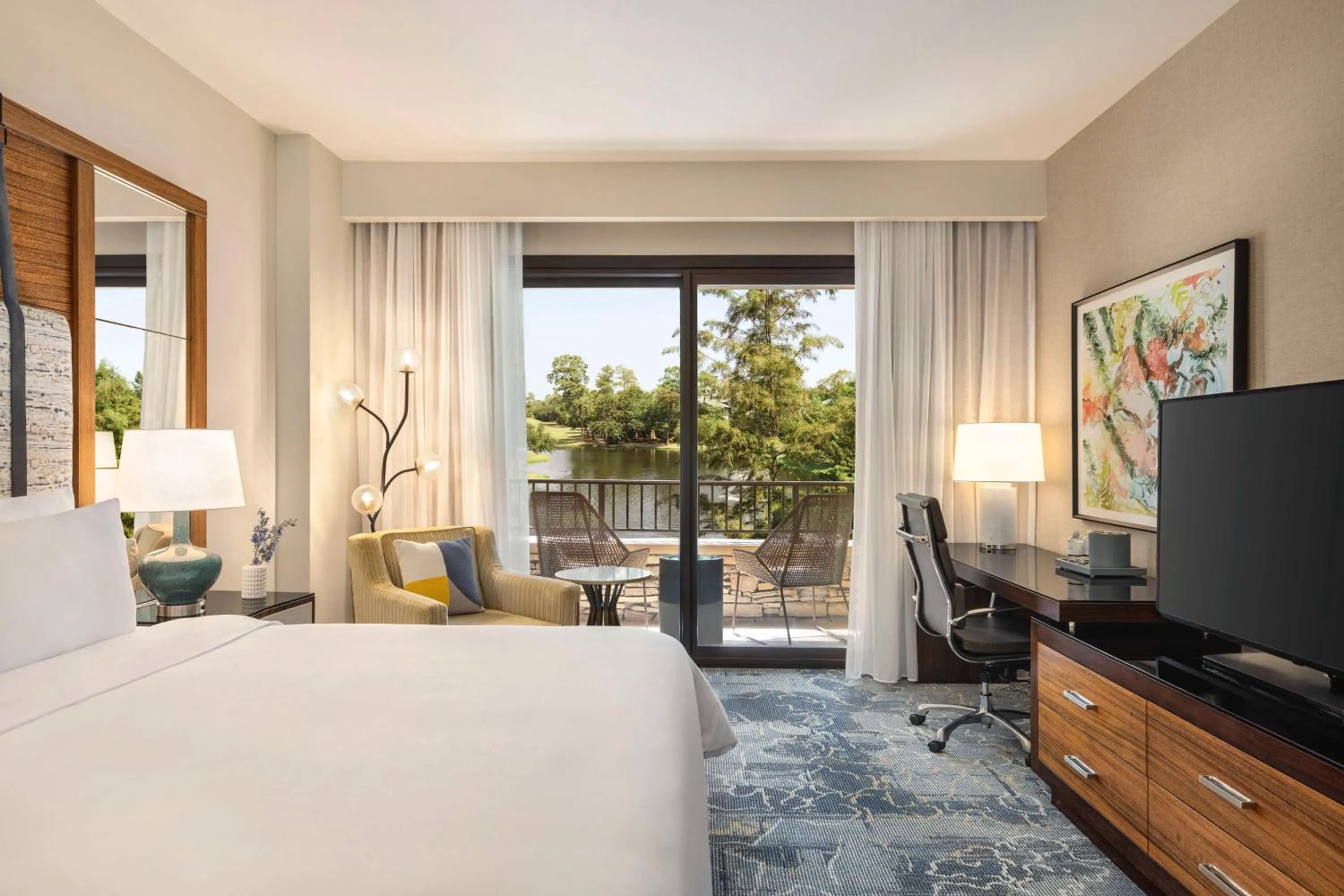 Bedroom, Bed in The Woodlands Resort, Curio Collection by Hilton