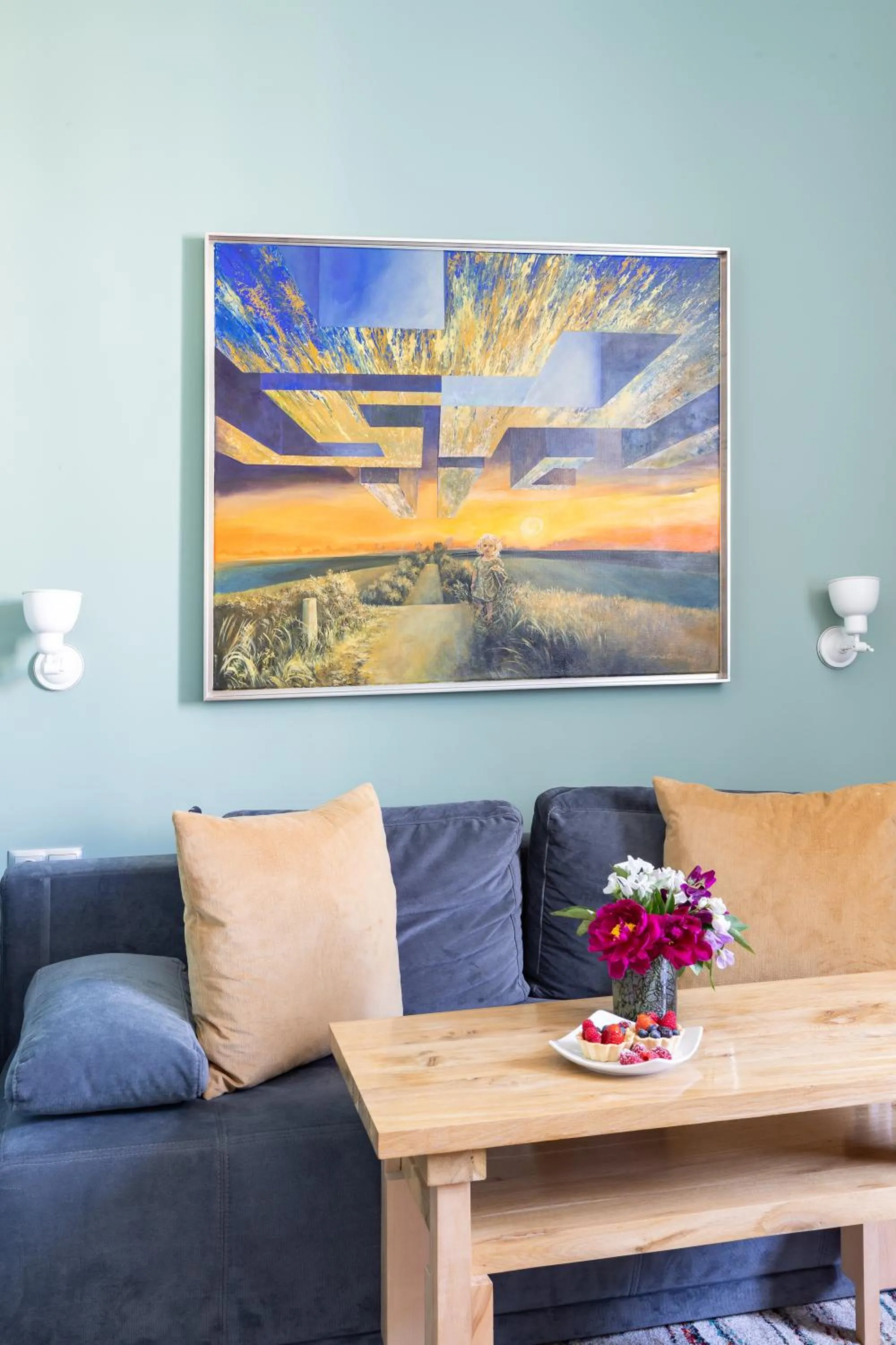 Seating area in Apartamenty Efekt 72