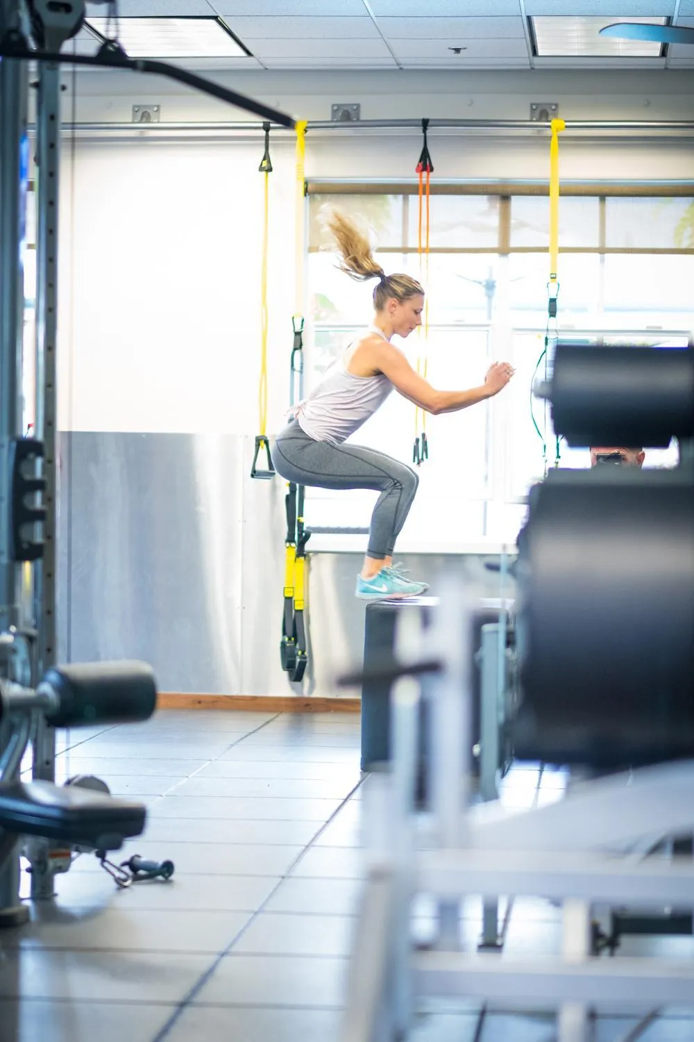 Fitness centre/facilities in Southbridge Napa Valley