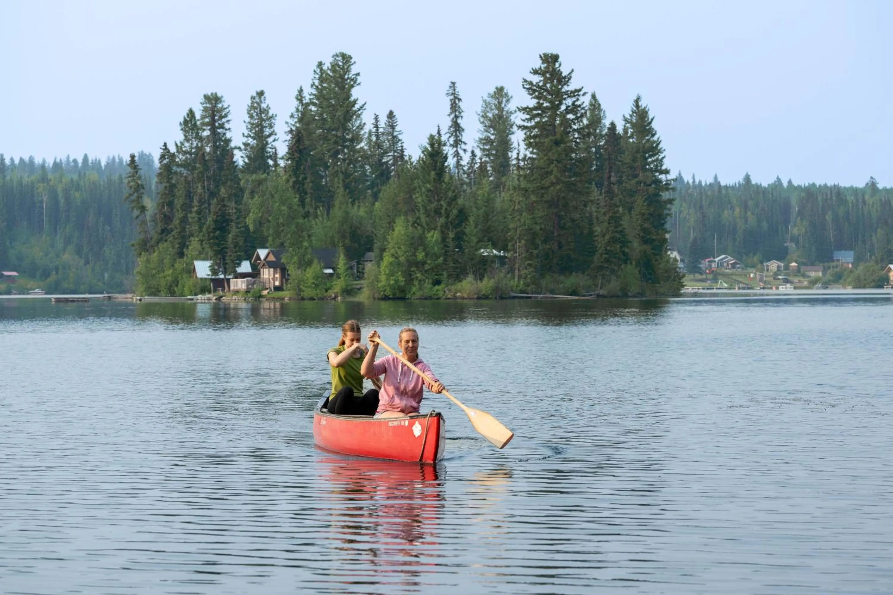 Canoeing in Beaver Guest Ranch