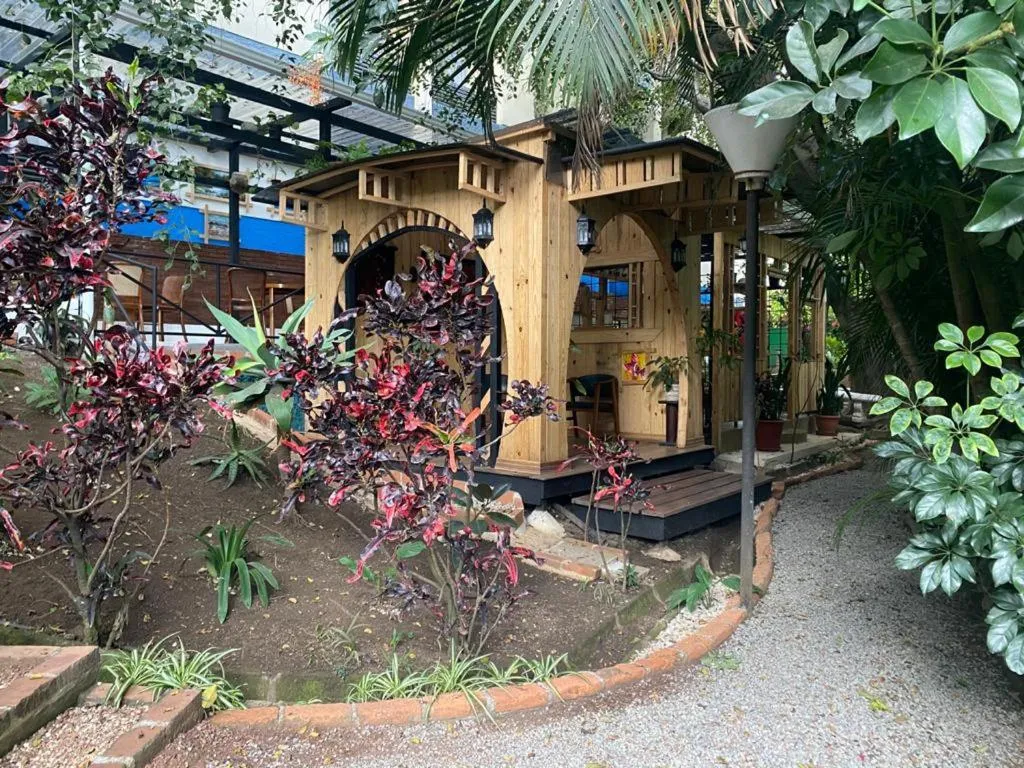 Seating area in Hotel Villa Tournon