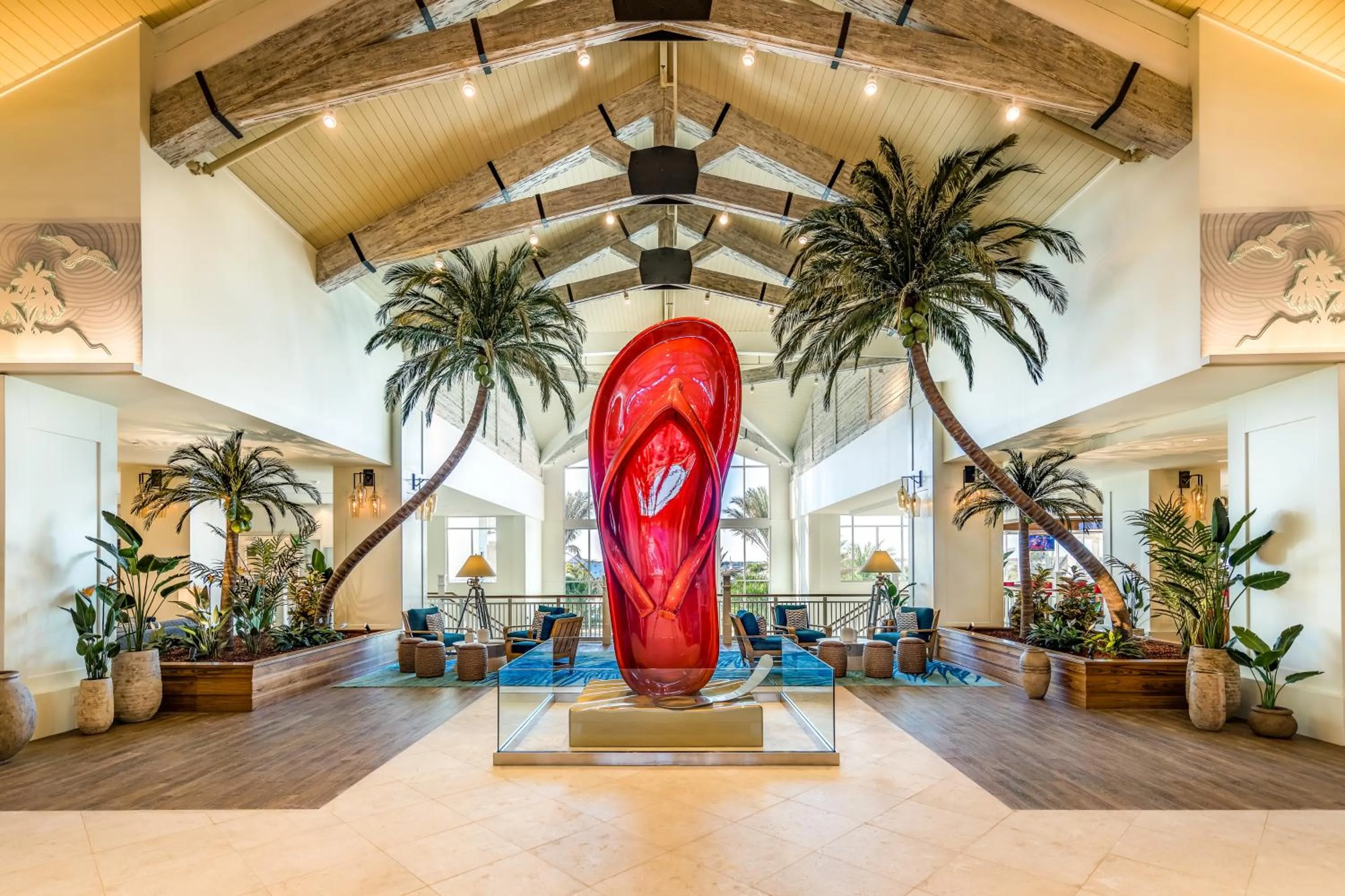 Lobby or reception in Margaritaville Resort Orlando with H2O Waterpark