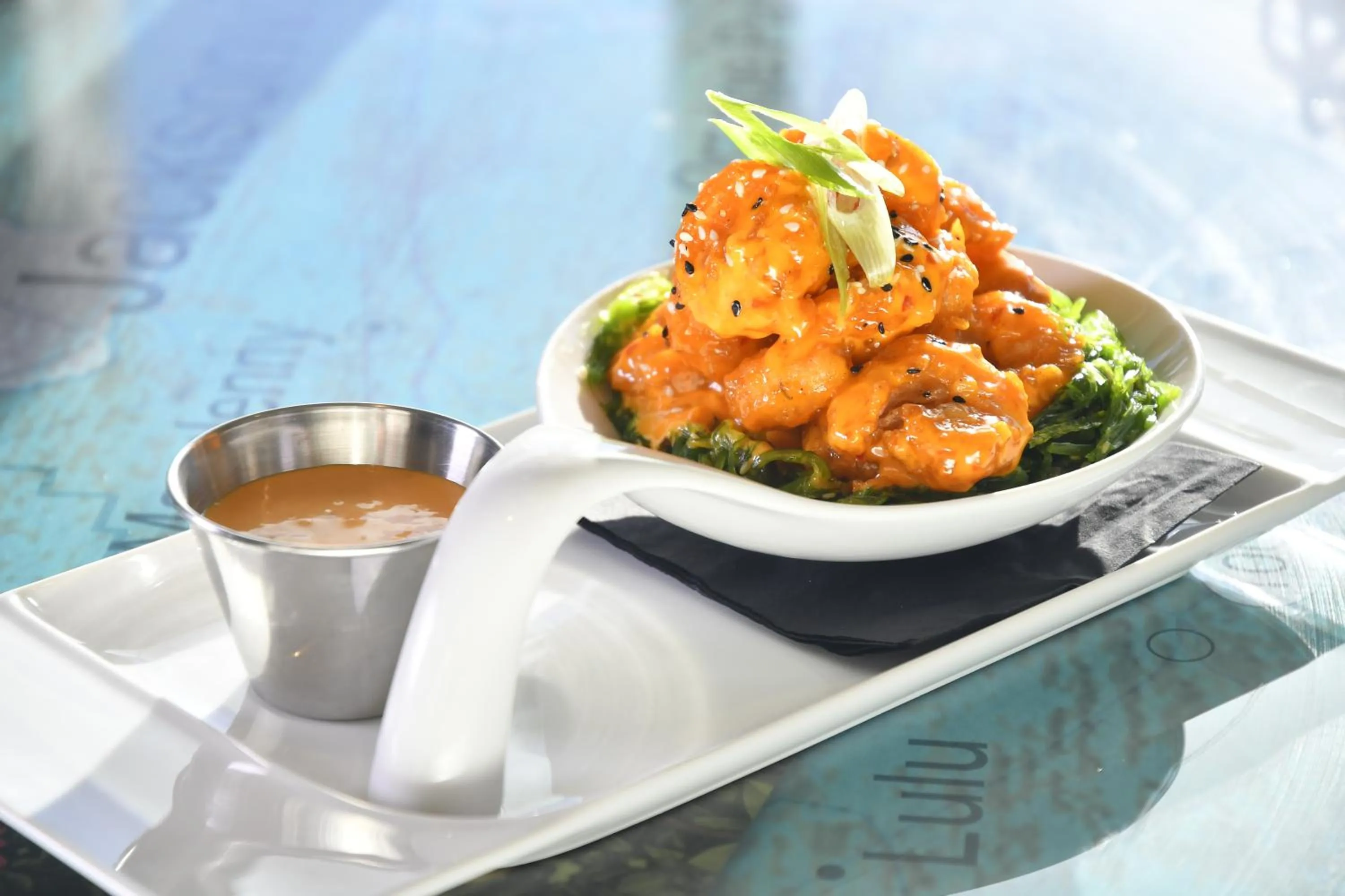 Food close-up in Margaritaville Resort Orlando with H2O Waterpark