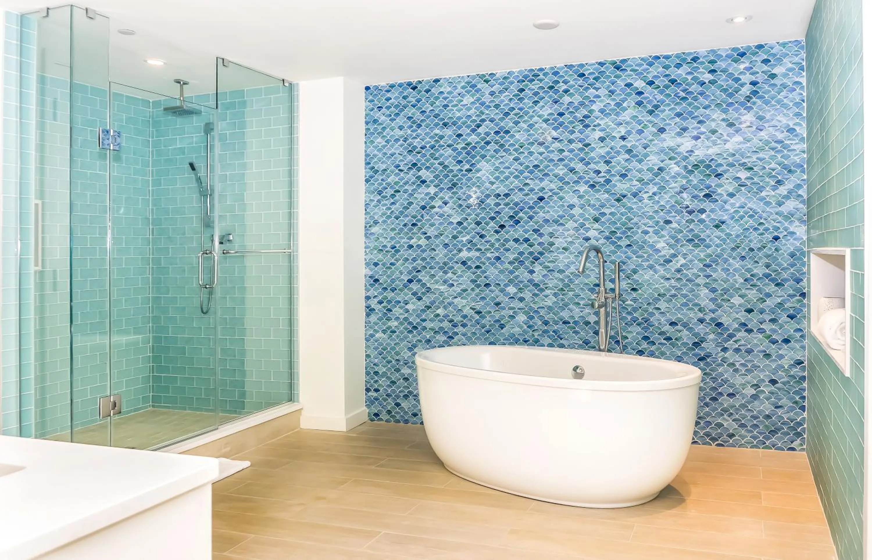 Bathroom in Margaritaville Resort Orlando with H2O Waterpark