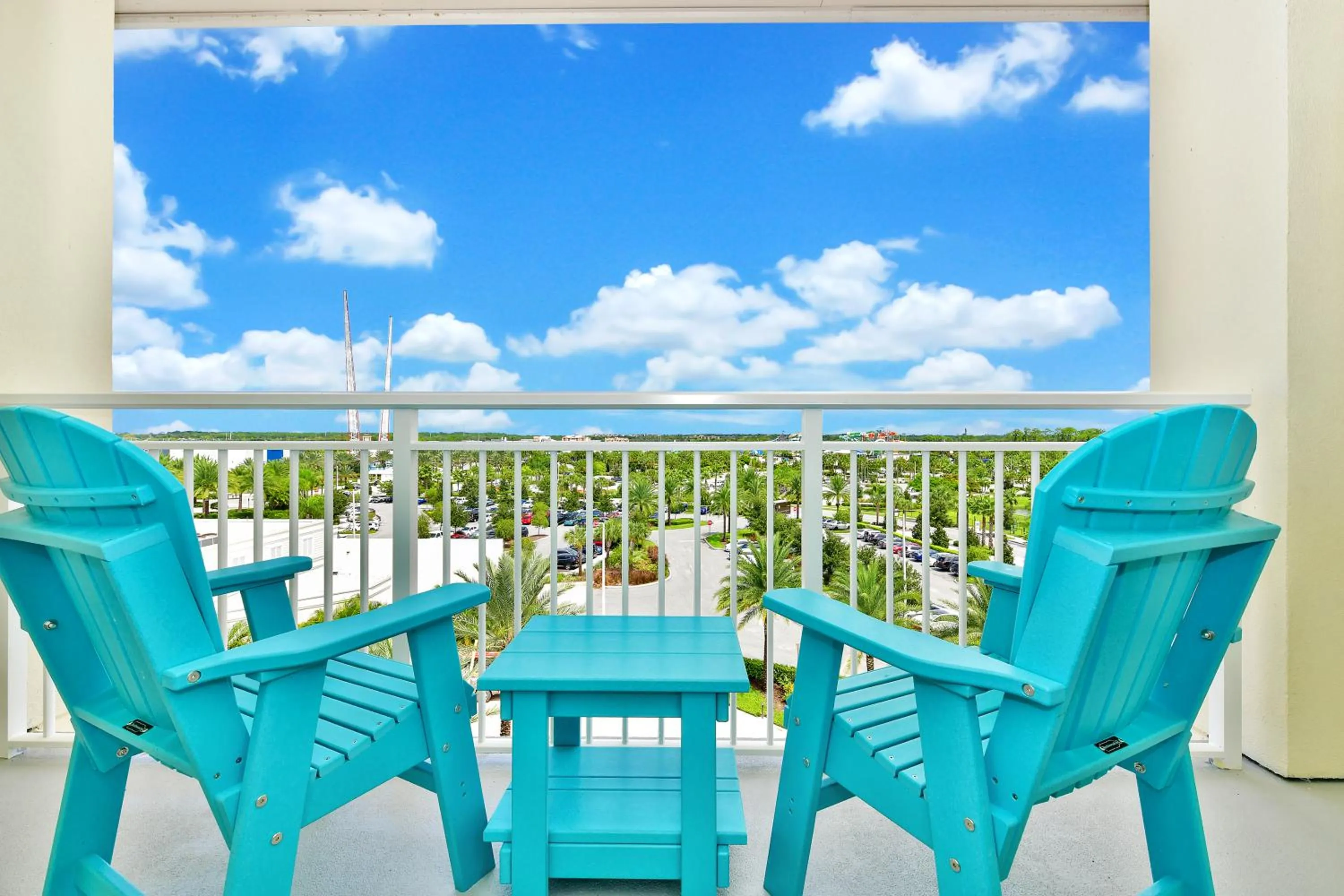 Balcony/Terrace in Margaritaville Resort Orlando with H2O Waterpark