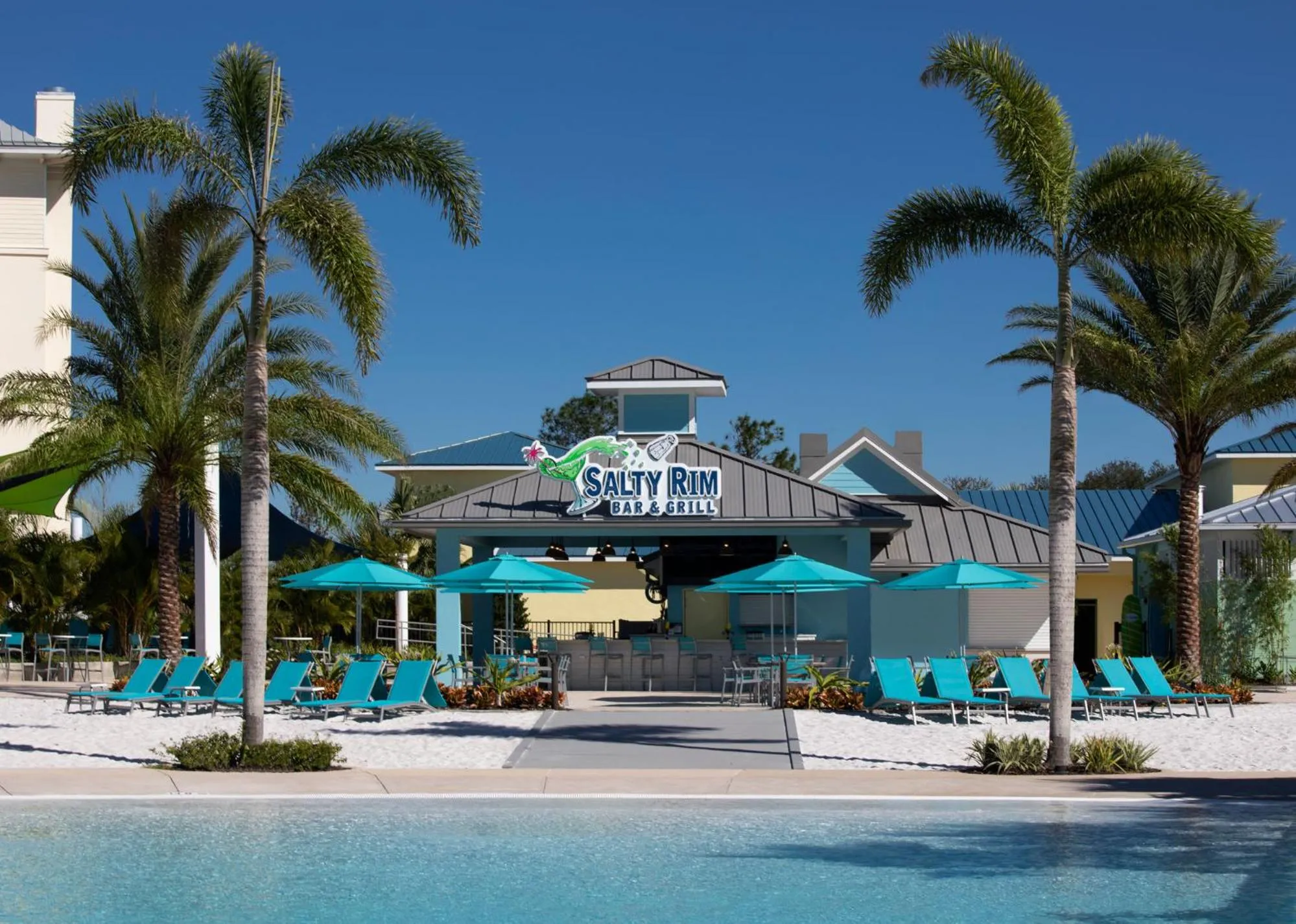Lounge or bar in Margaritaville Resort Orlando with H2O Waterpark